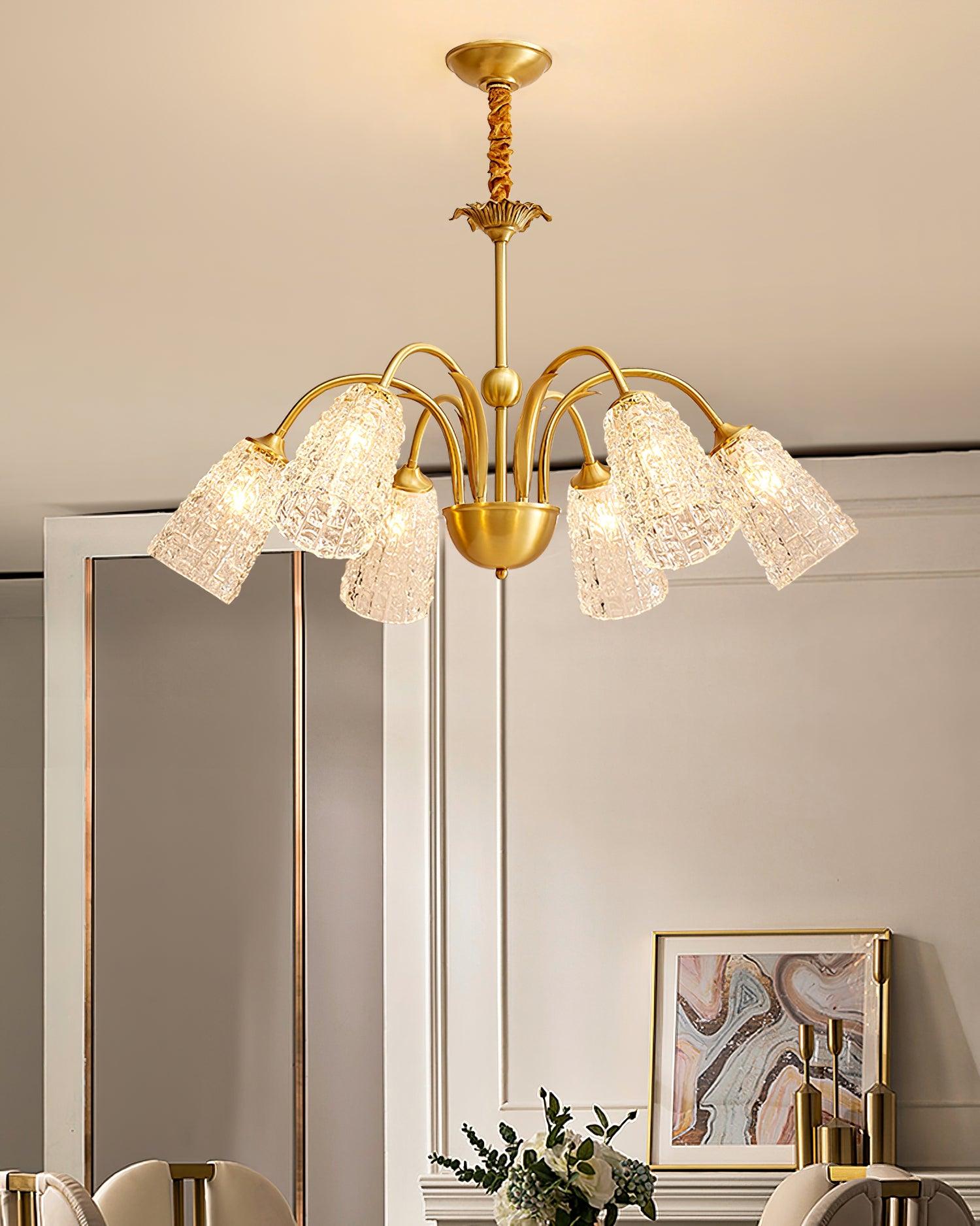 Lustra Chandelier Bold Illumination Elegant - Letslighting