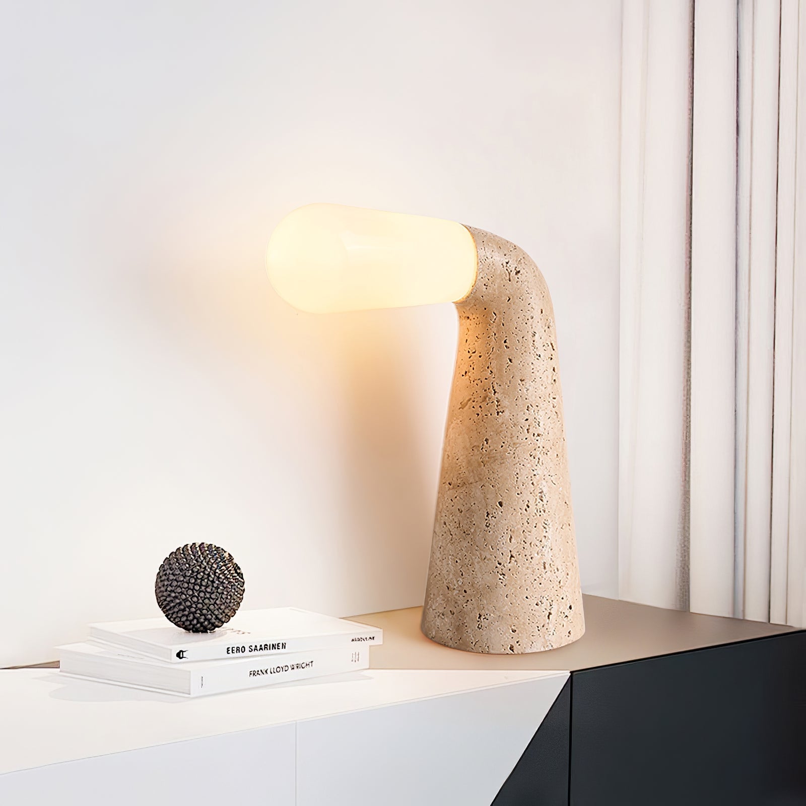 Cocare Travertine Table Lamp - Letslighting