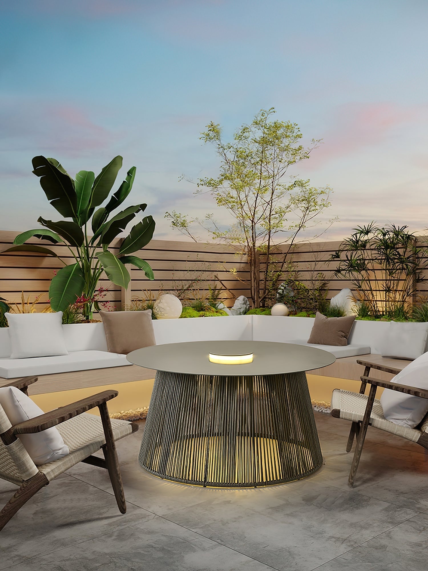 Nylonra Modern Nylon Table Lamp - Letslighting