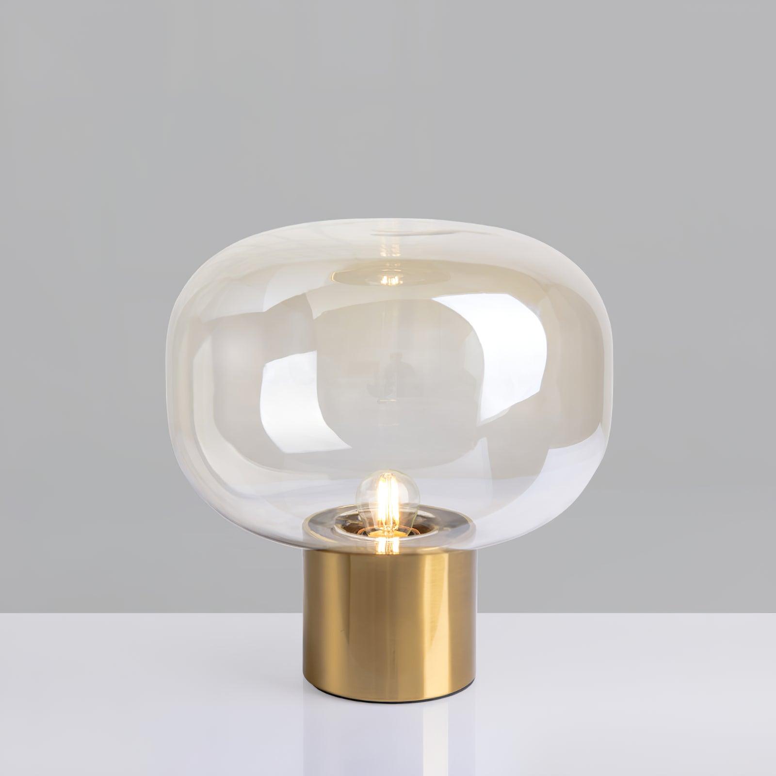 Lumore Glass Industrial Table Lamp - Letslighting