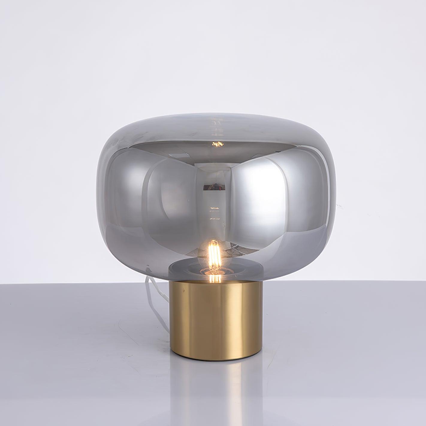 Lumore Glass Industrial Table Lamp - Letslighting
