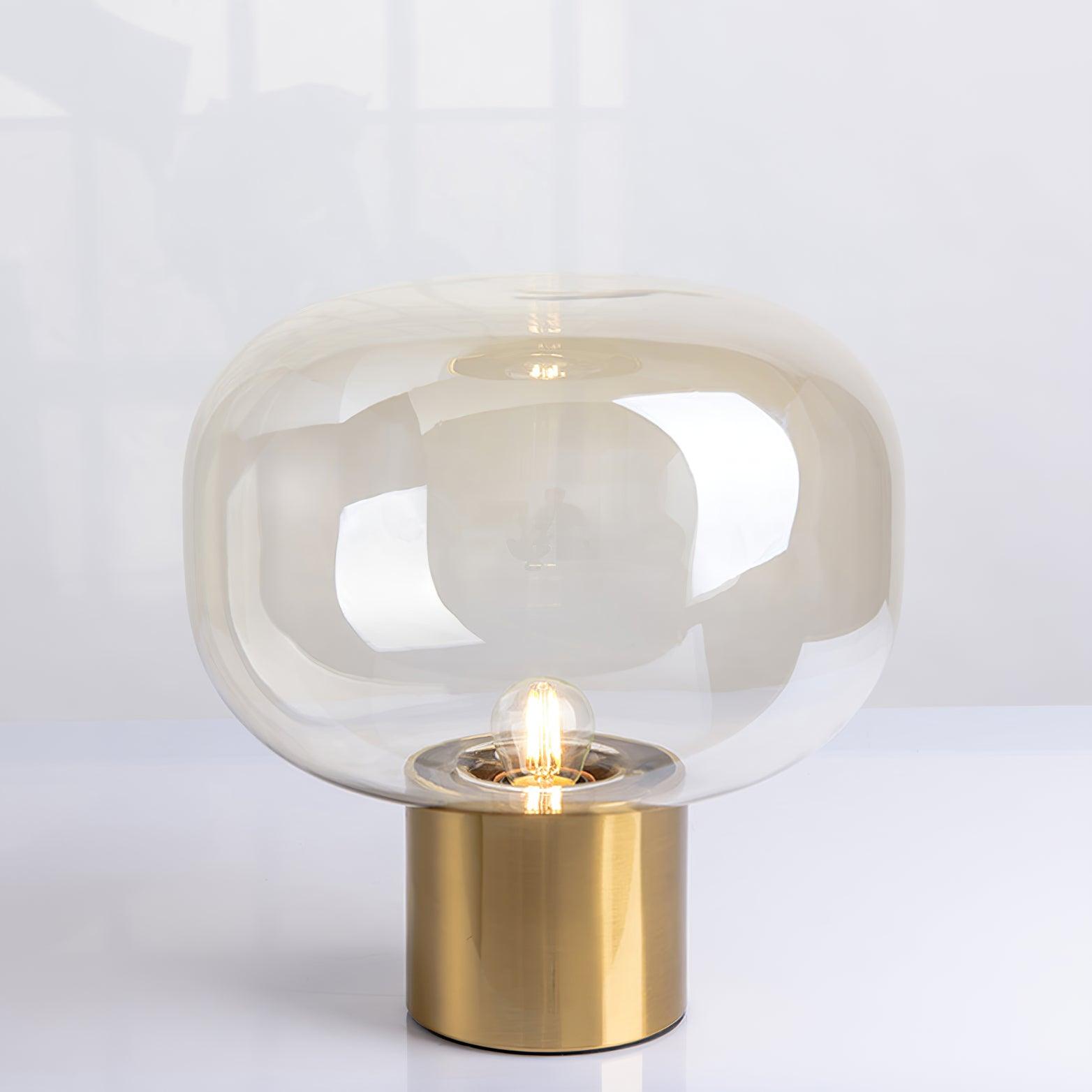 Lumore Glass Industrial Table Lamp - Letslighting