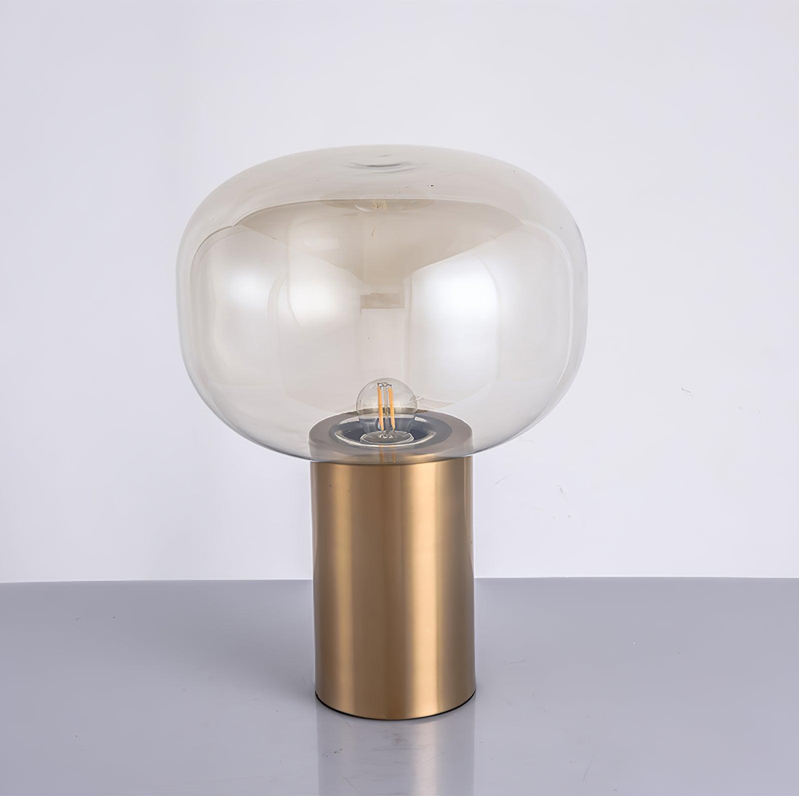 Lumore Glass Industrial Table Lamp - Letslighting