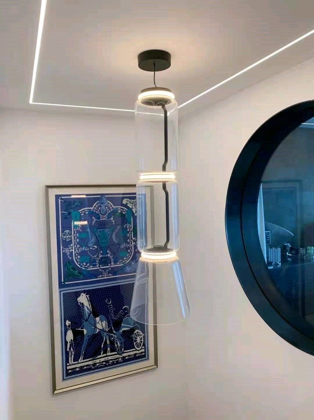Noctambule Pendant Lamp Transparent Body LED - Letslighting