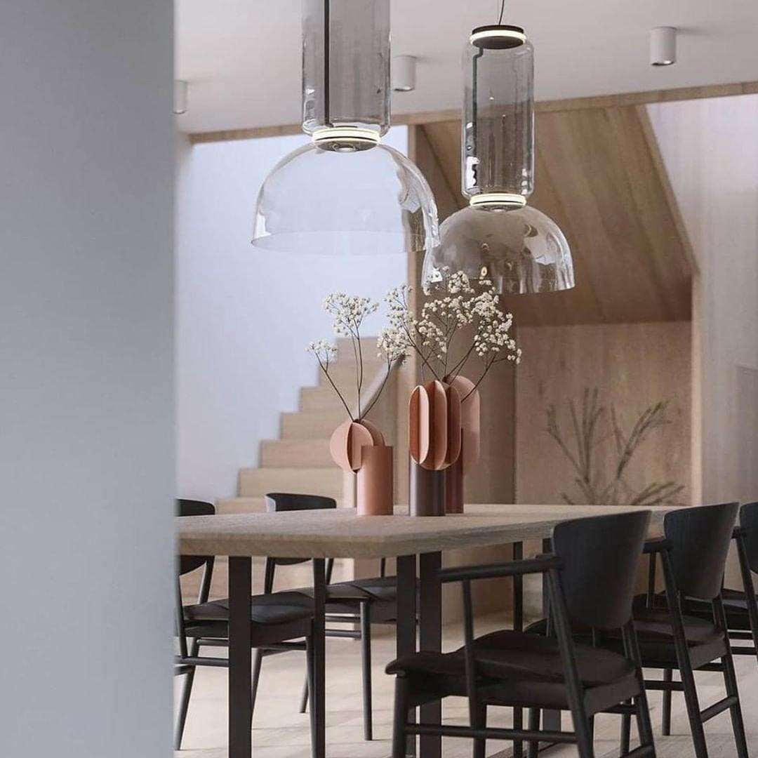 Noctambule Pendant Lamp Transparent Body LED - Letslighting