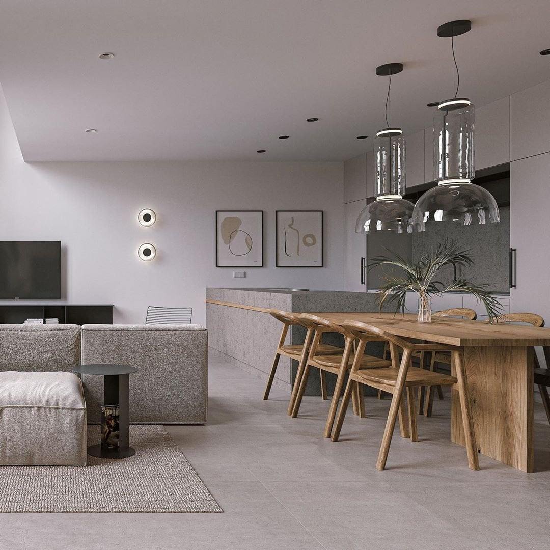 Noctambule Pendant Lamp Transparent Body LED - Letslighting