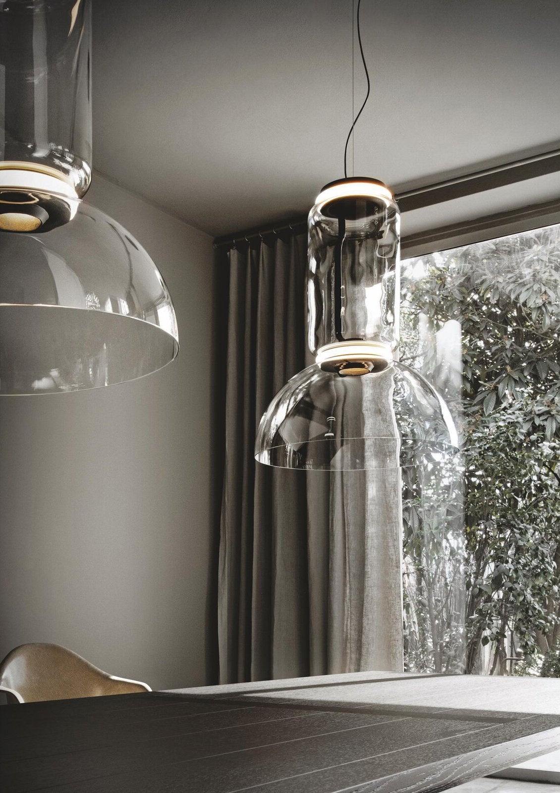Noctambule Pendant Lamp Transparent Body LED - Letslighting