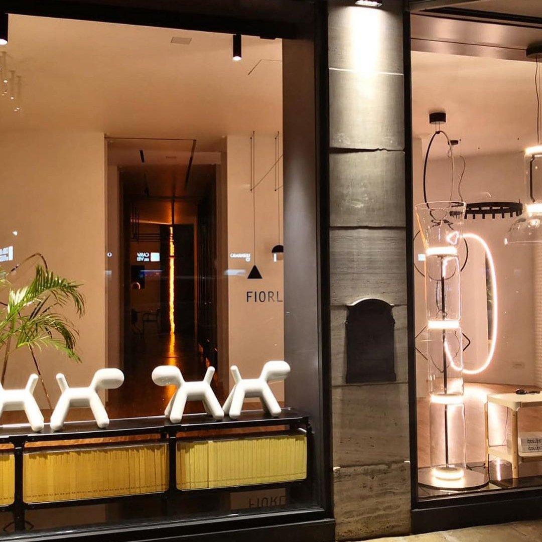 Lustra Floor Lamp Bamboo Glass - Letslighting