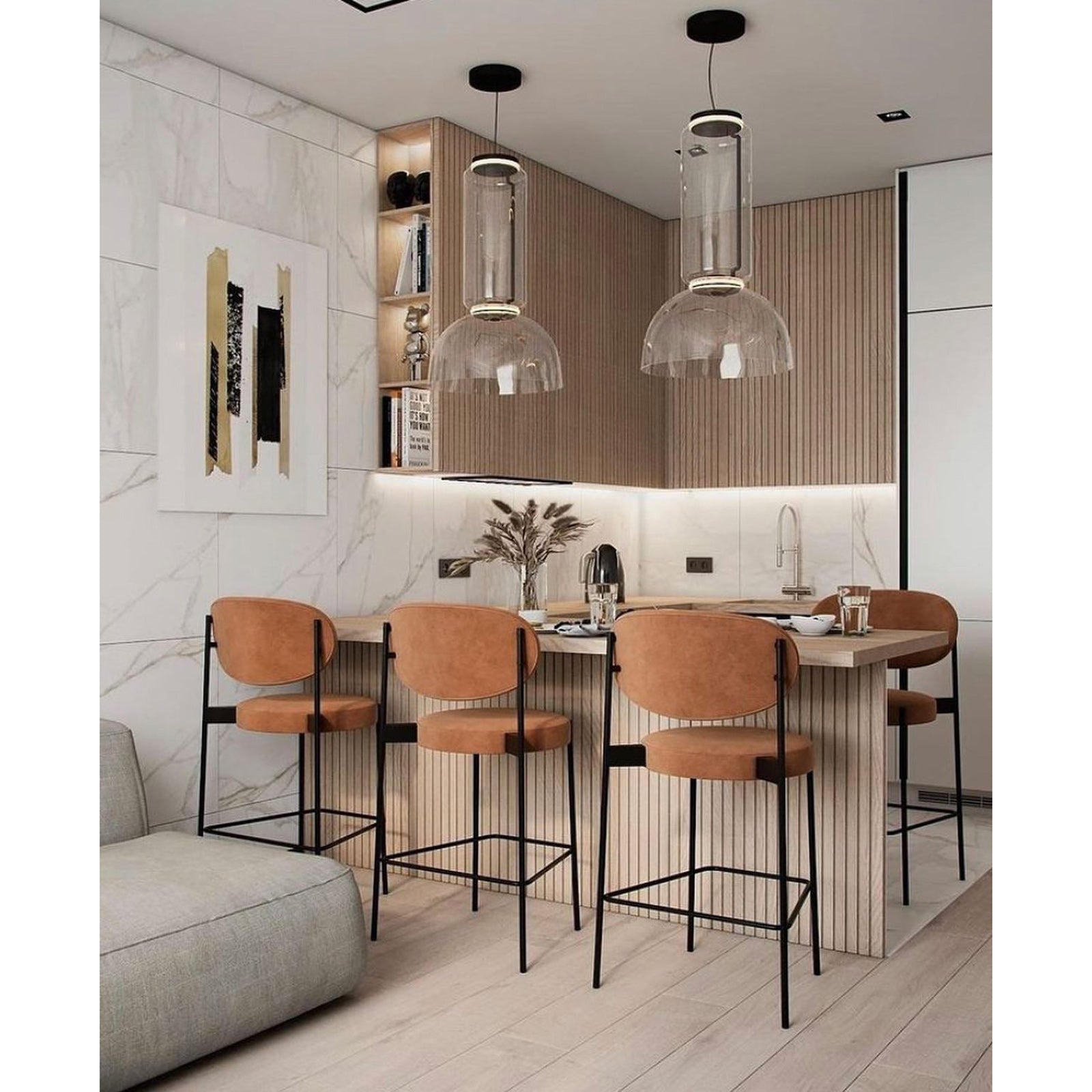 Cadorus Premium Elegance Glass Pendant Lamp - Letslighting