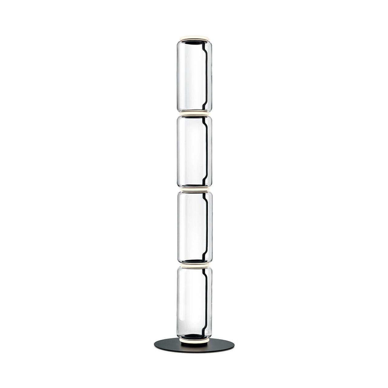 Lustra Floor Lamp Bamboo Glass - Letslighting