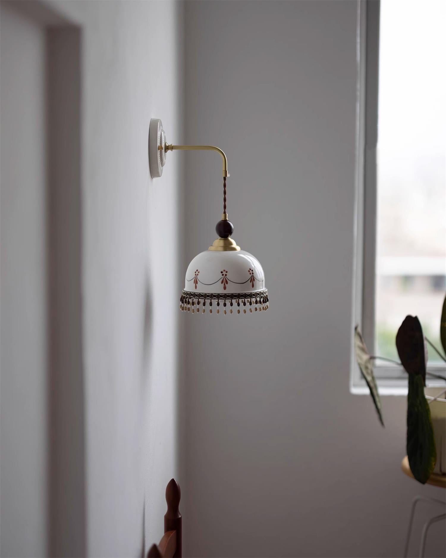 Noemi Wall Lamp Vintage Floral Elegance - Letslighting
