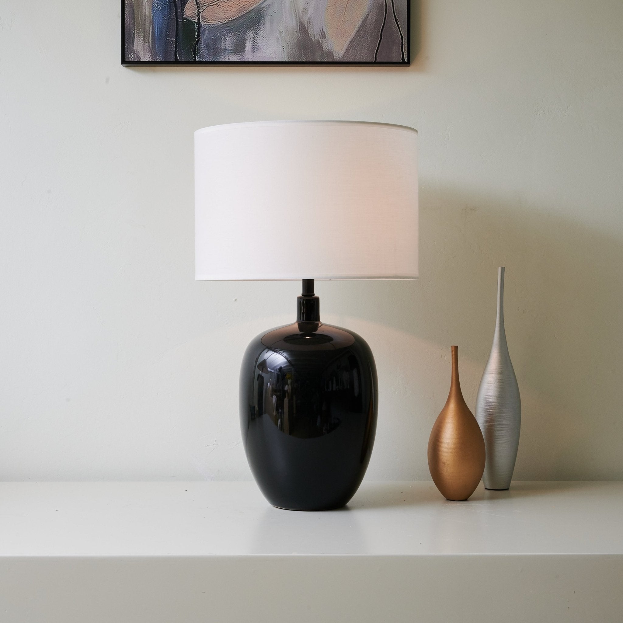 Derek Modern Ceramics Table Lamp - Letslighting