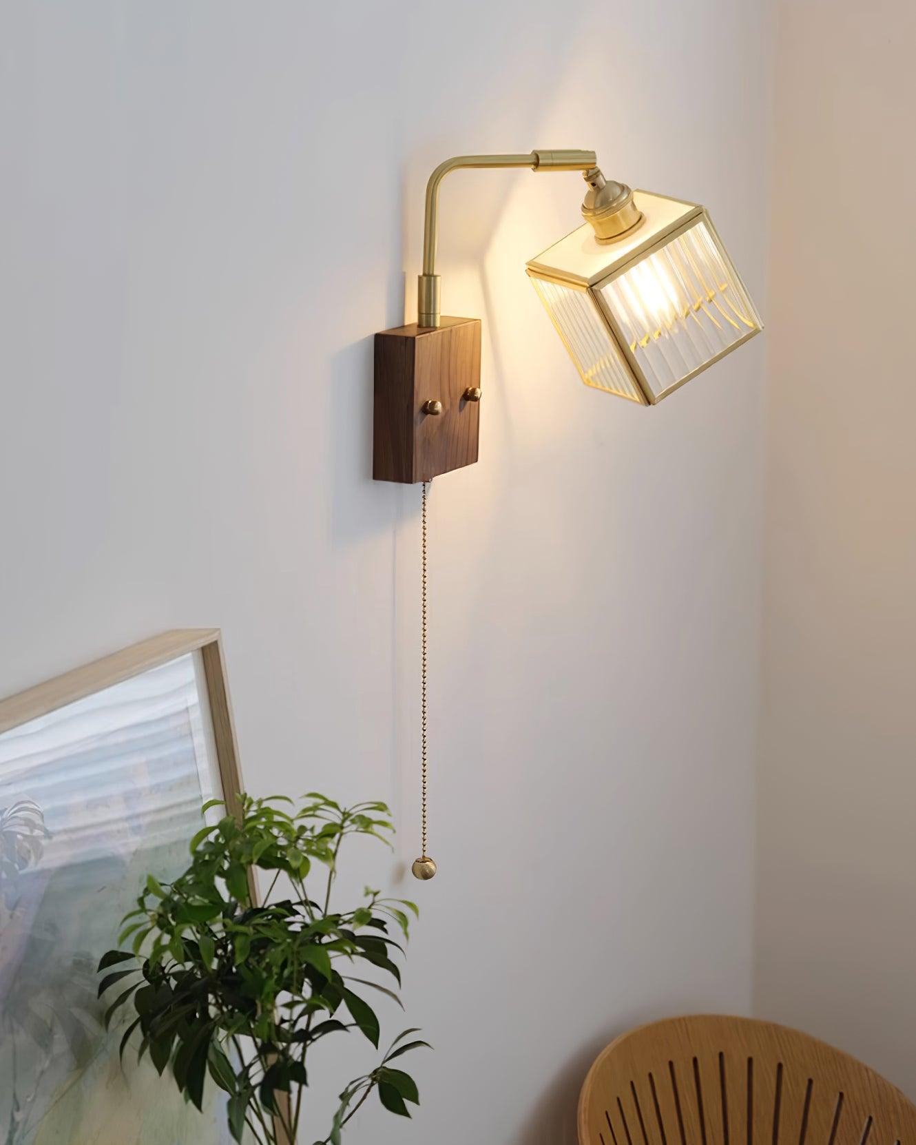 Noko Glass Wall Lamp Cube - Letslighting