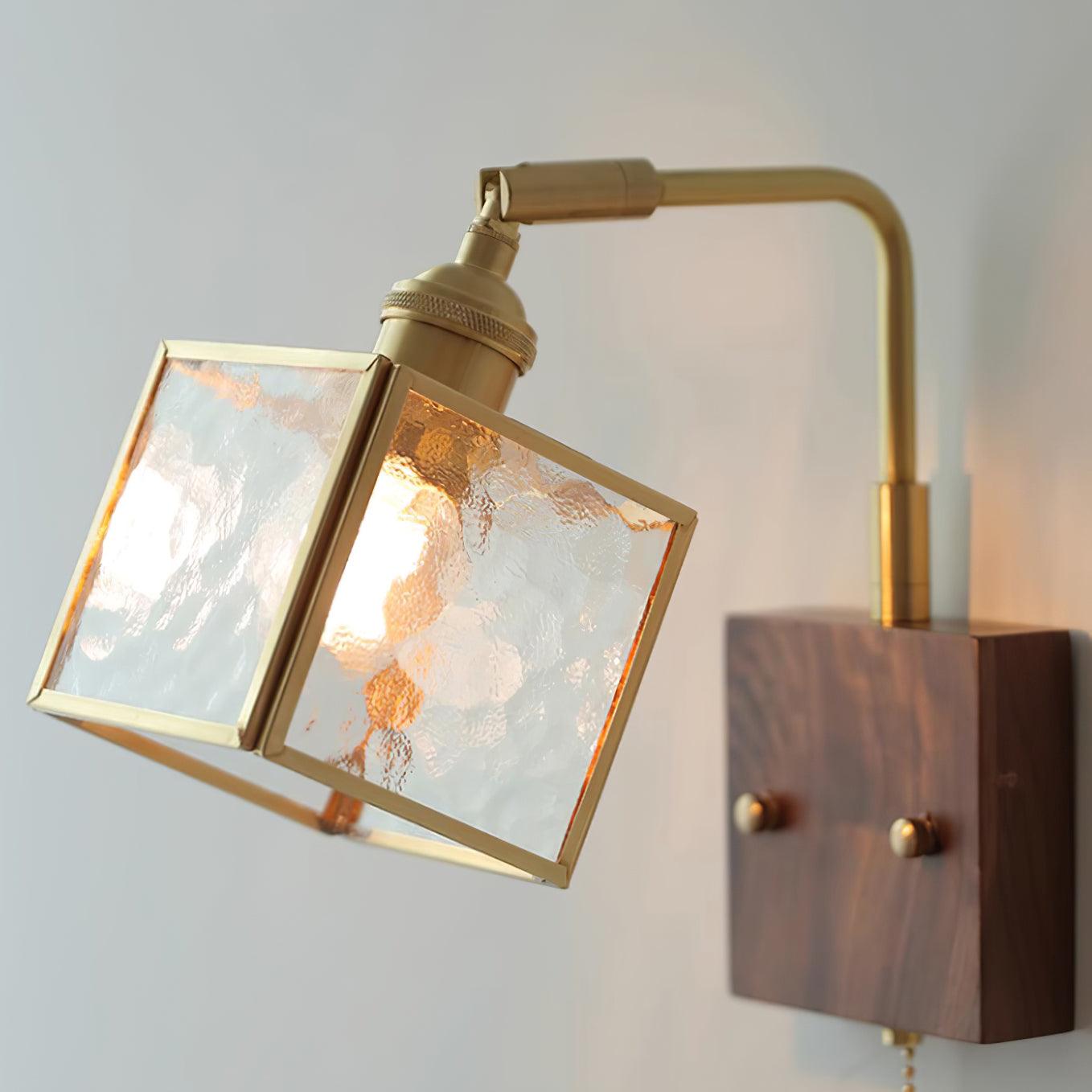 Noko Glass Wall Lamp Cube - Letslighting