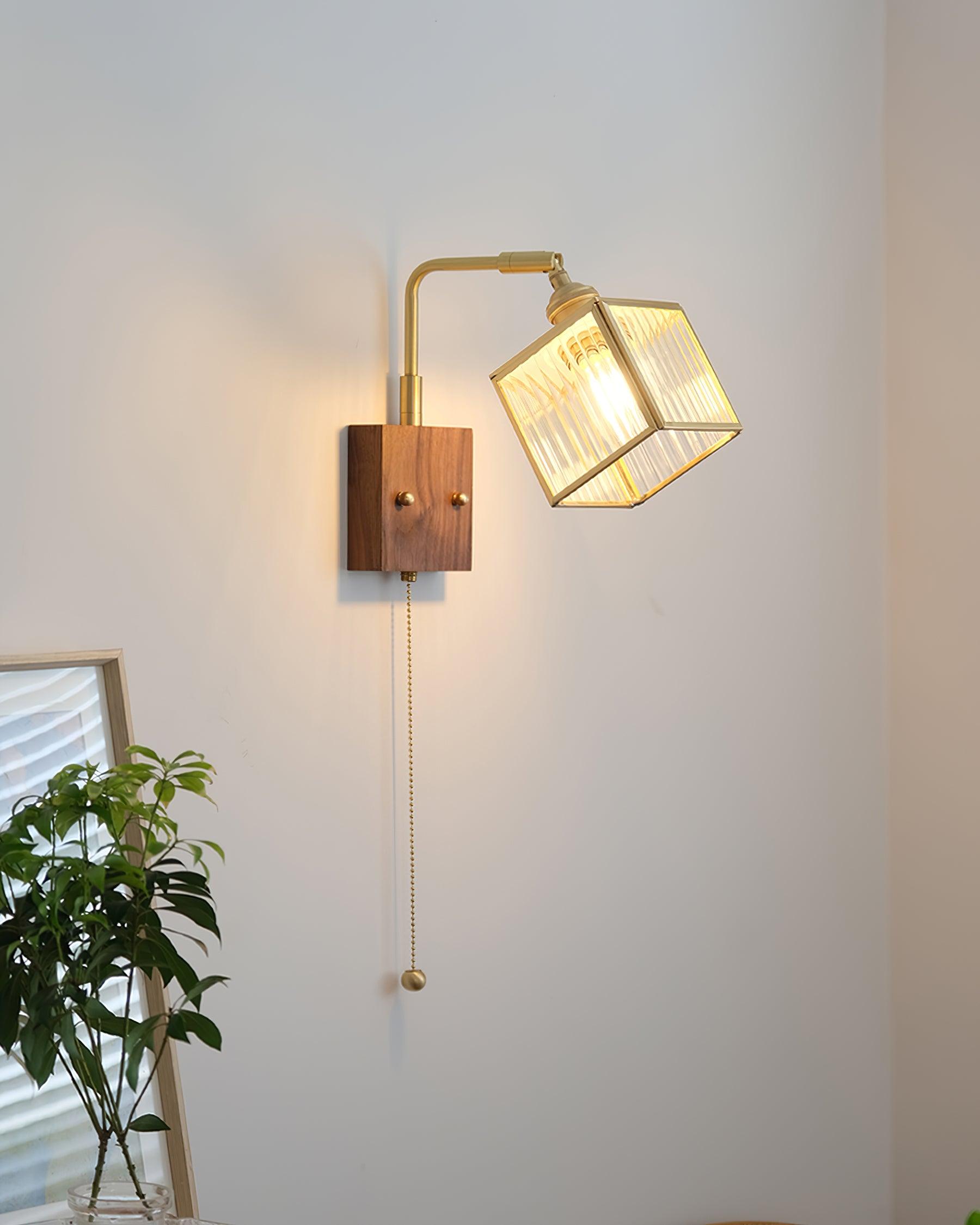 Noko Glass Wall Lamp Cube - Letslighting
