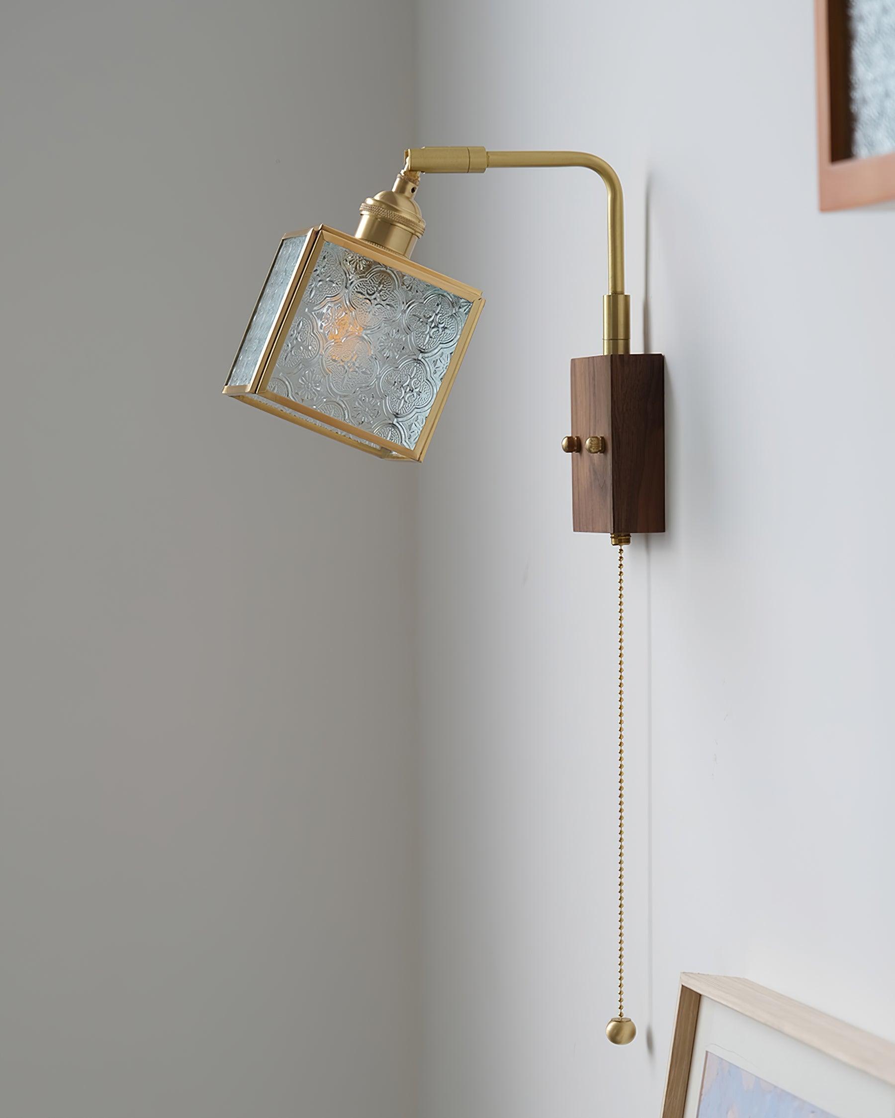 Noko Glass Wall Lamp Cube - Letslighting