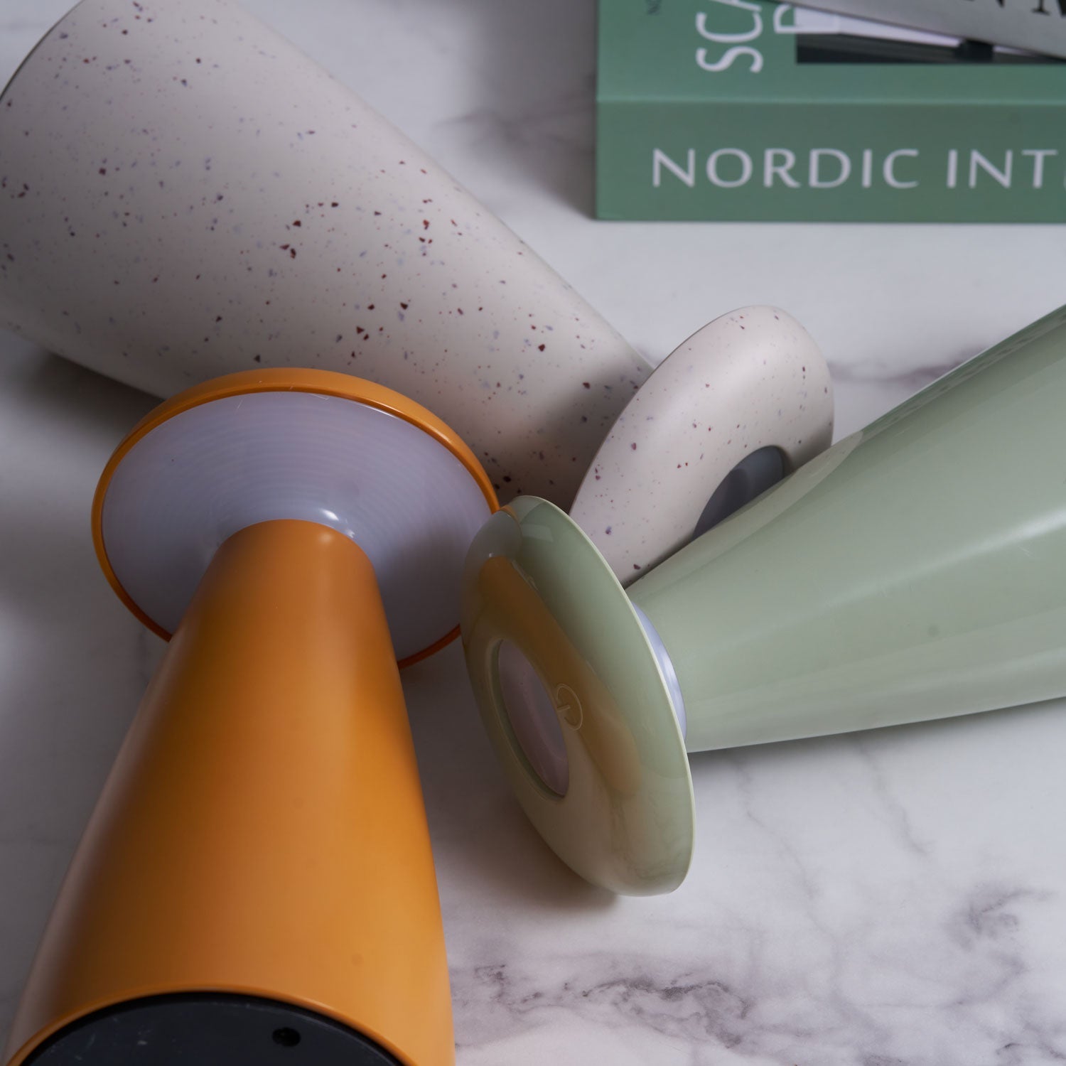 Mushroove Ceramic Minimalist Table Lamp - Letslighting