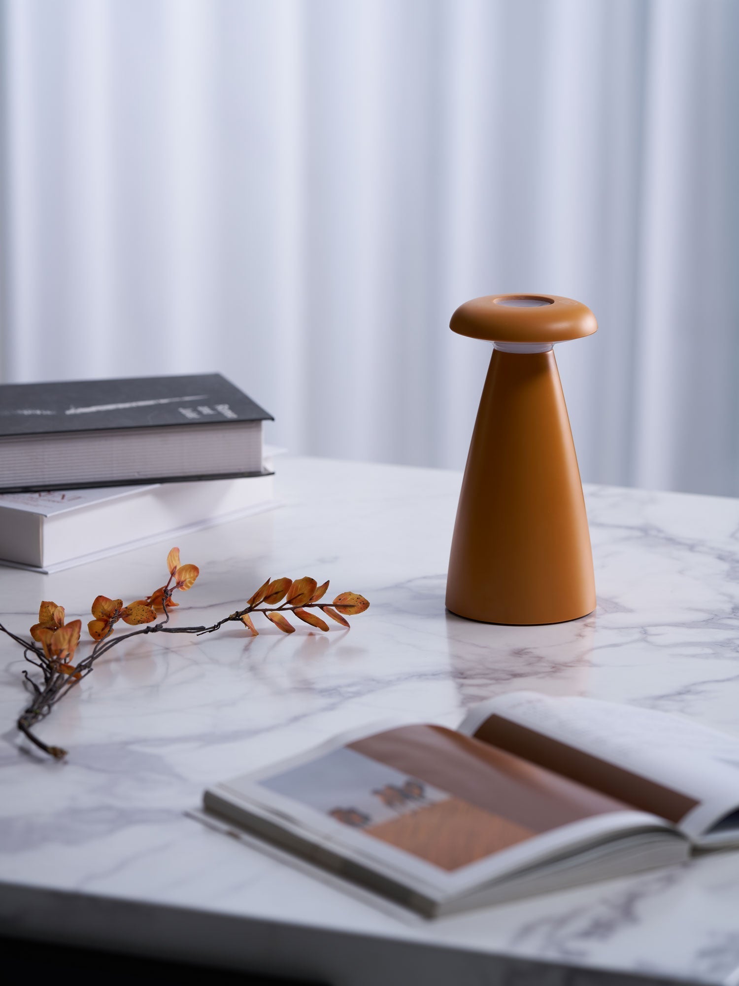 Mushroove Ceramic Minimalist Table Lamp - Letslighting