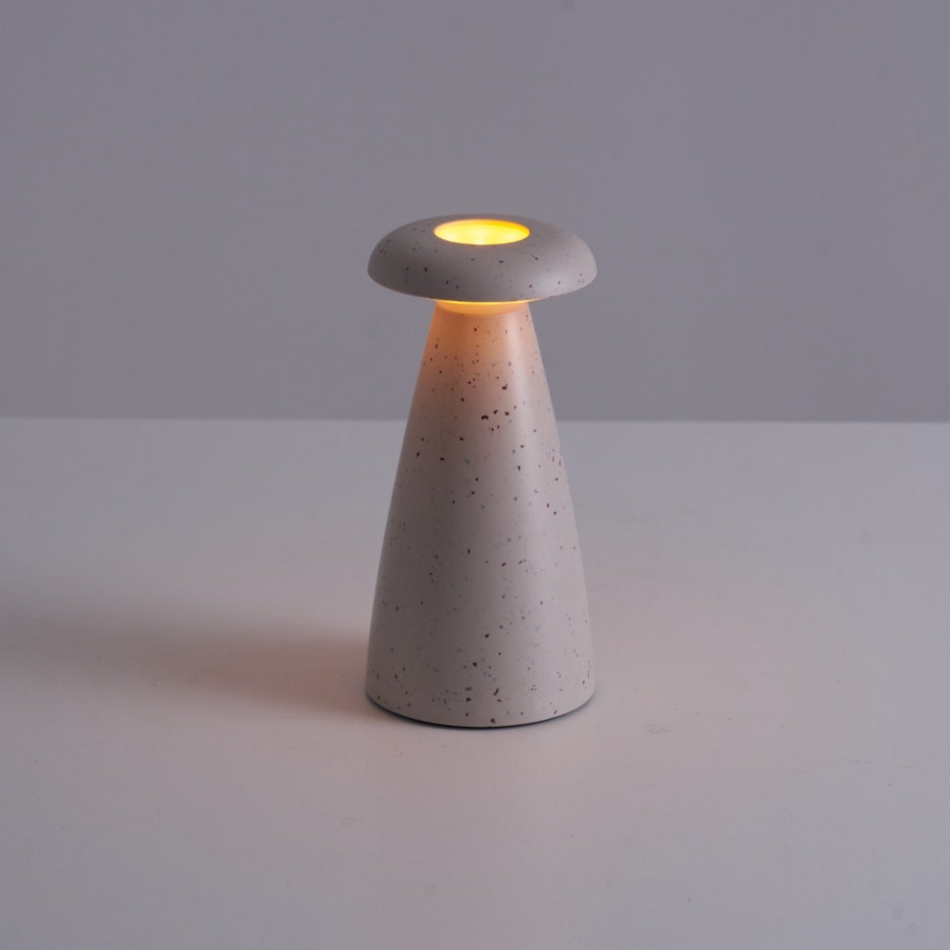 Mushroove Ceramic Minimalist Table Lamp - Letslighting