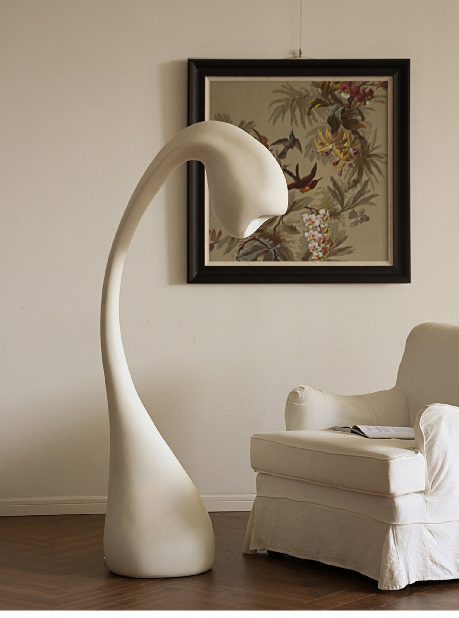 Noor Grande Sculptural Floor Lamp - Letslighting