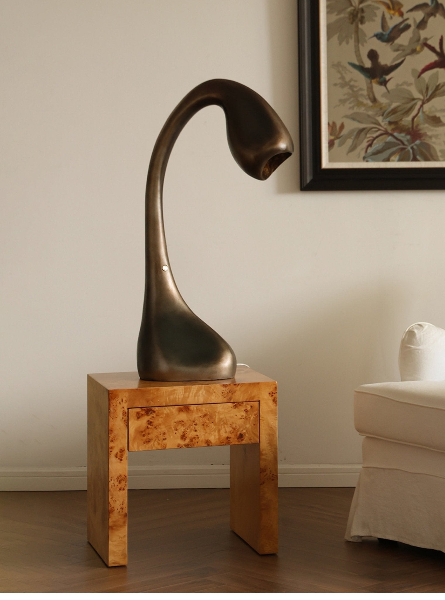 Noor Grande Sculptural Floor Lamp - Letslighting