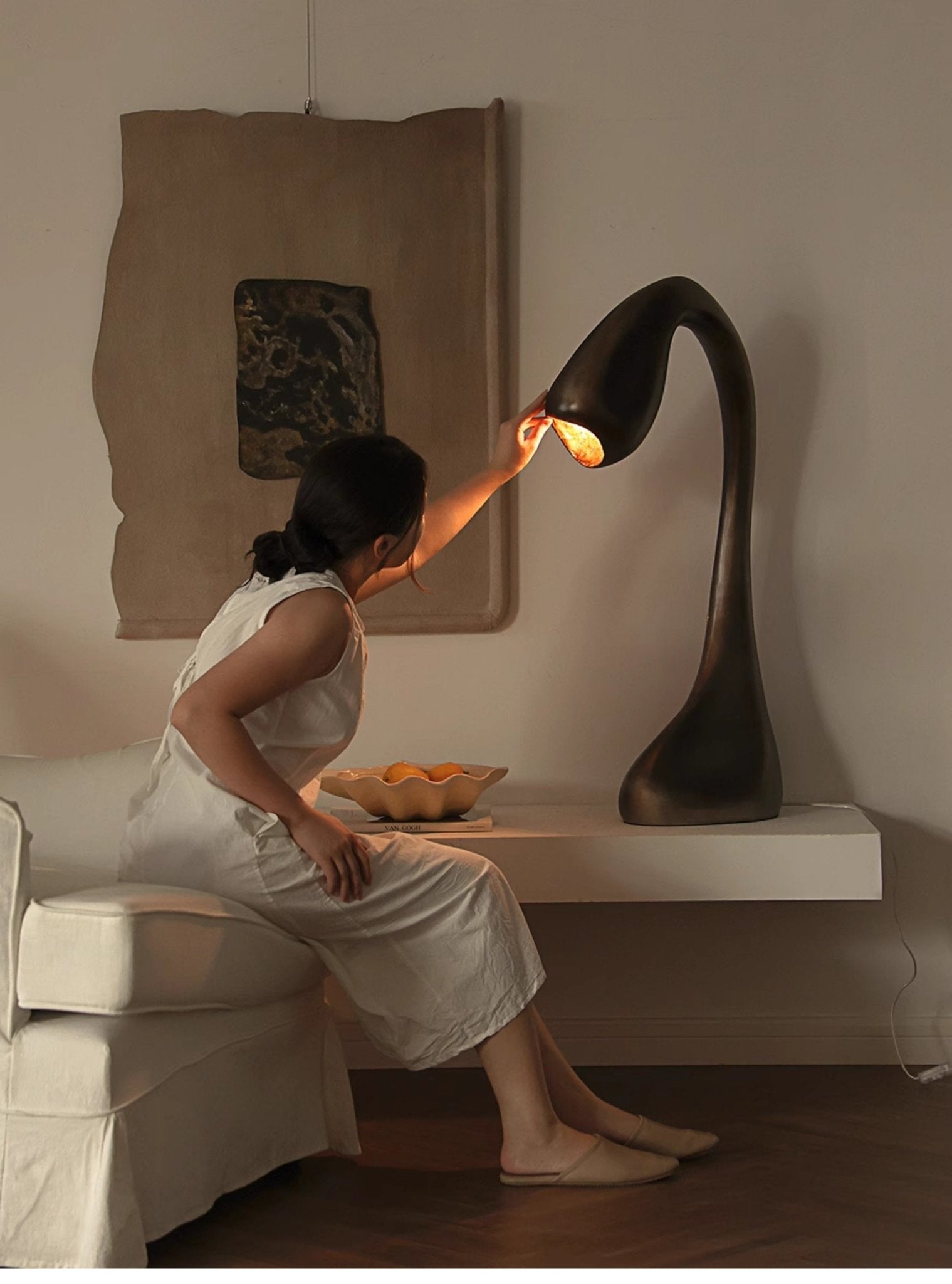 Noor Sculptural Table Lamp - Letslighting