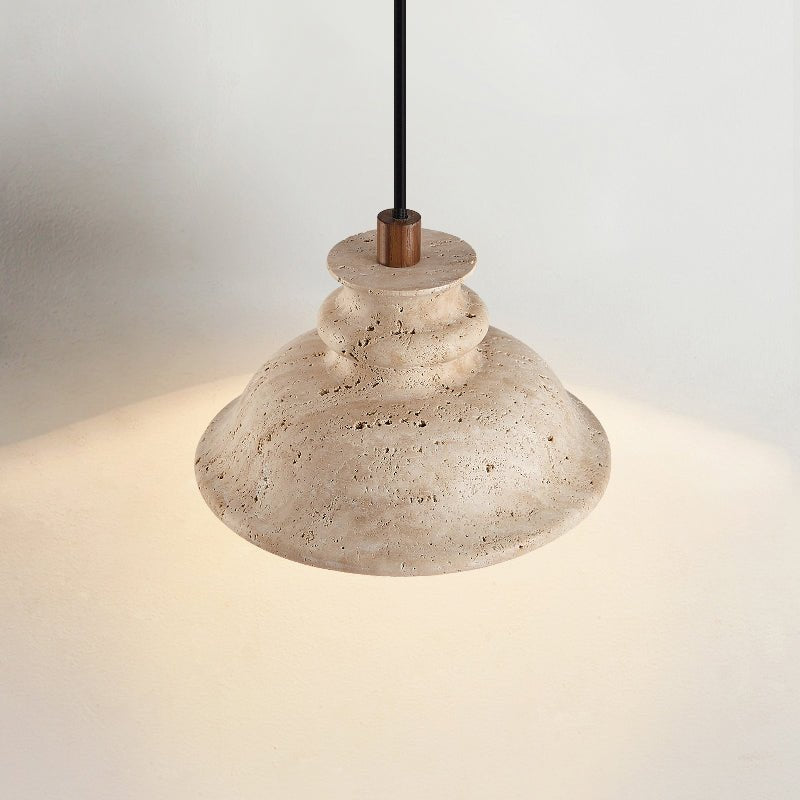 Noralin Modern Travertine Pendant Light