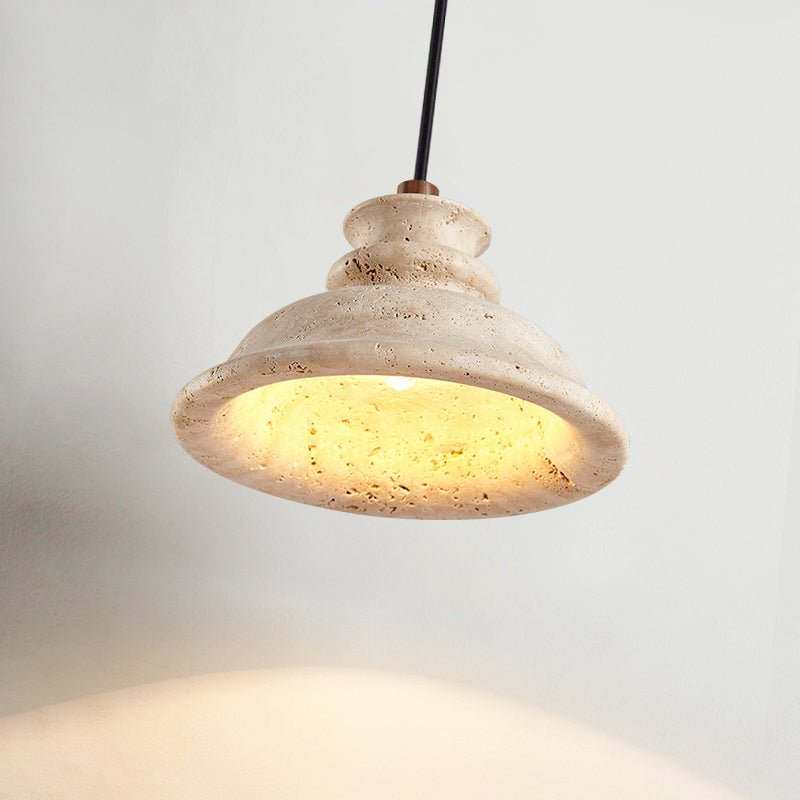 Noralin Modern Travertine Pendant Light