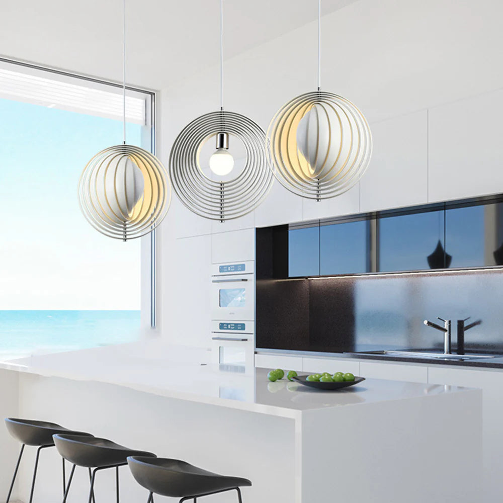 Valentina Classical Metal LED Pendant Light Living Room