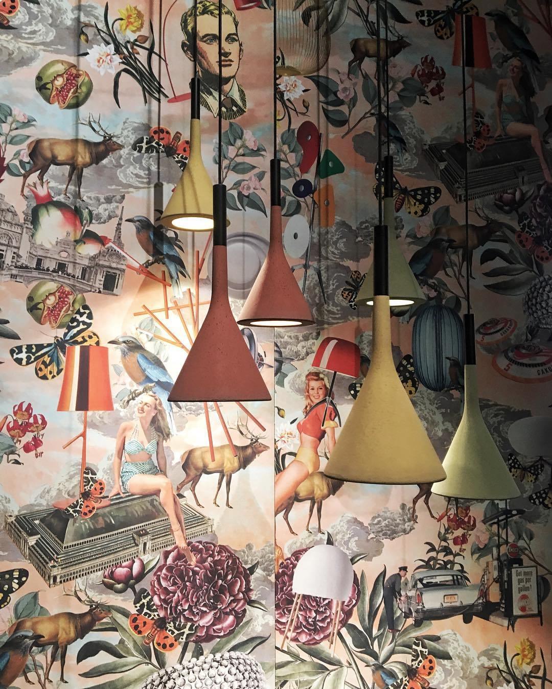 Solara Pendant Lamp Concrete Conical Industrial - Letslighting
