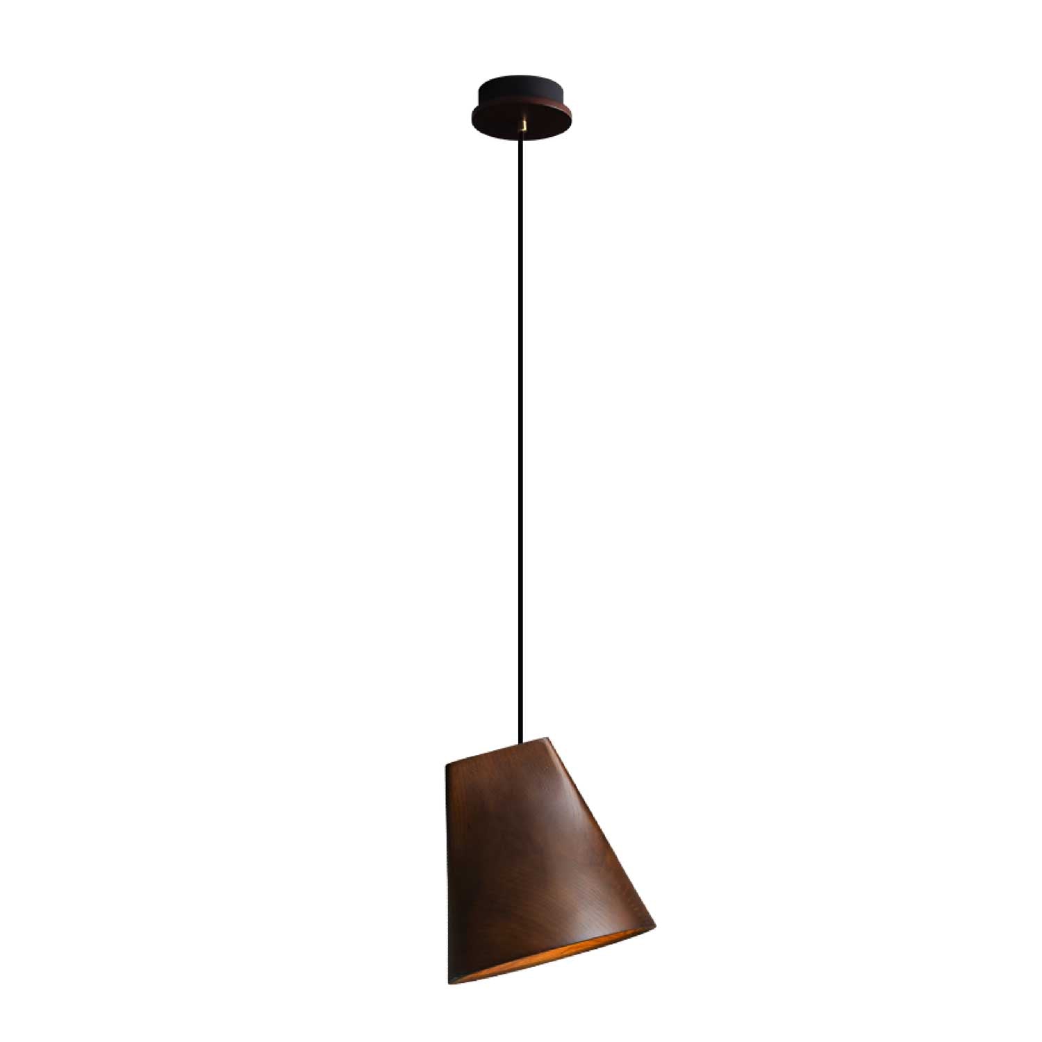 Vetra Rustic Wood Pendant Light - Letslighting