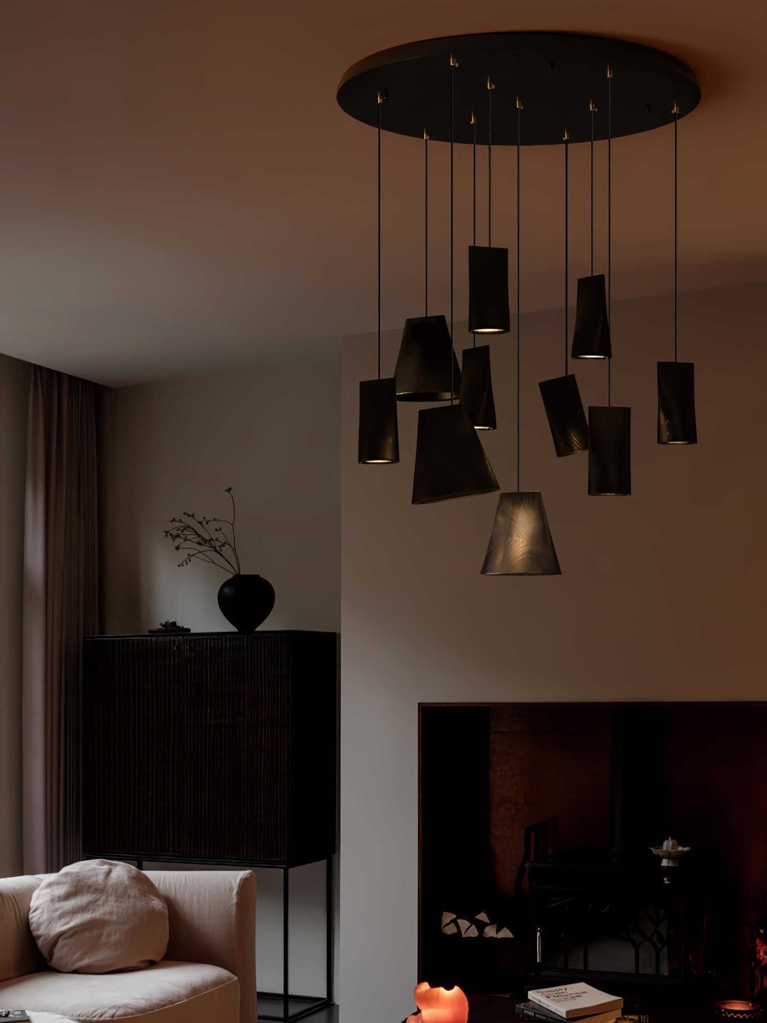 Vetra Rustic Wood Pendant Light - Letslighting