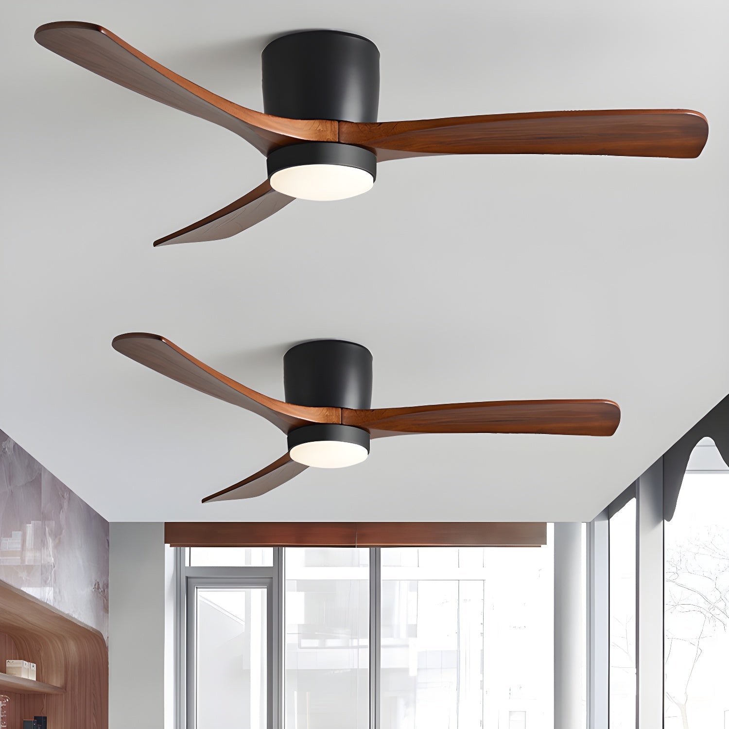 Nielsen Nordic Wooden 42"/48" Ceiling Fan Light