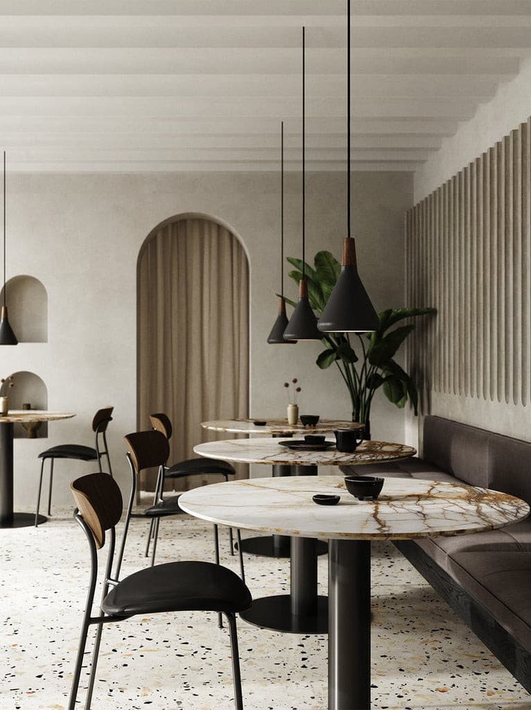 Nori Pendant Lamp Minimalist Shape With Wooden - Letslighting