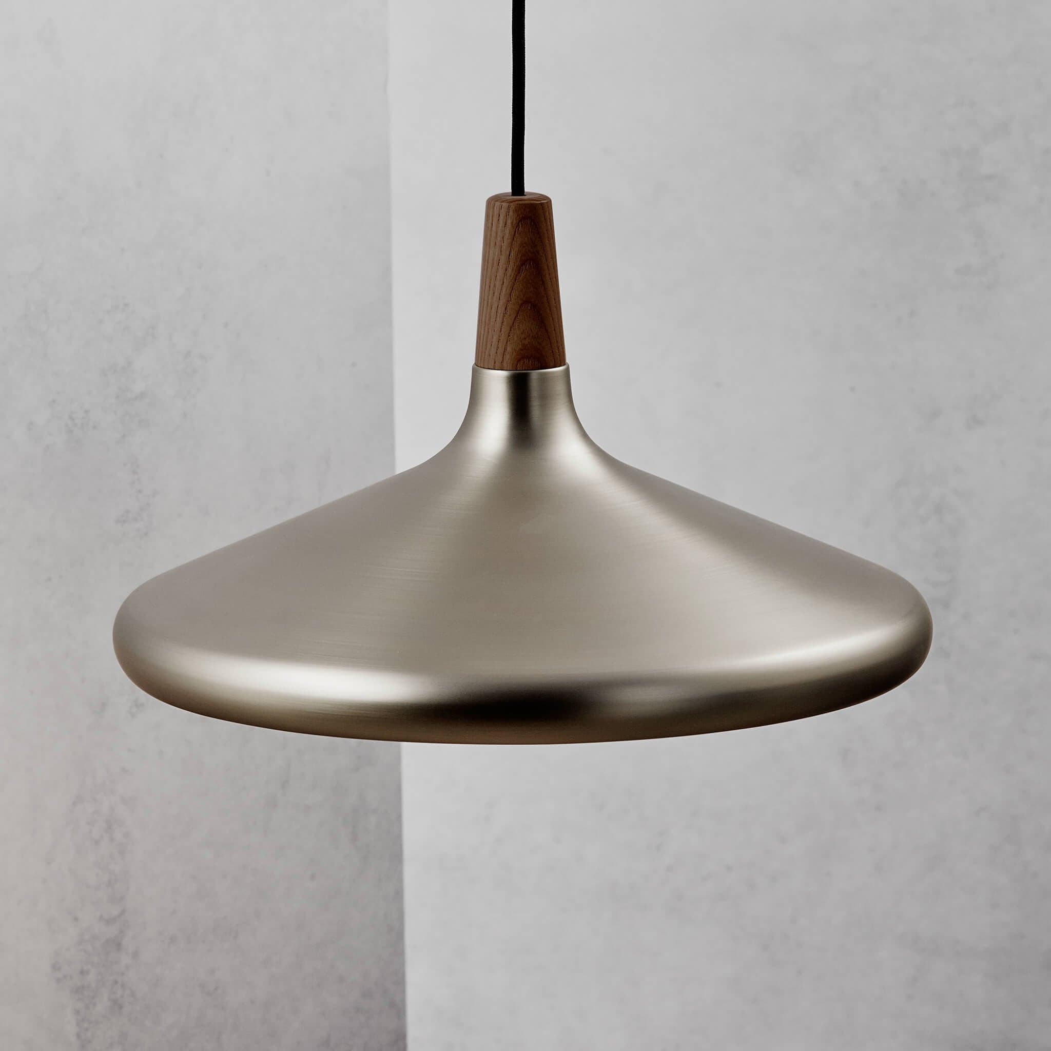 Nori Pendant Lamp Minimalist Shape With Wooden - Letslighting