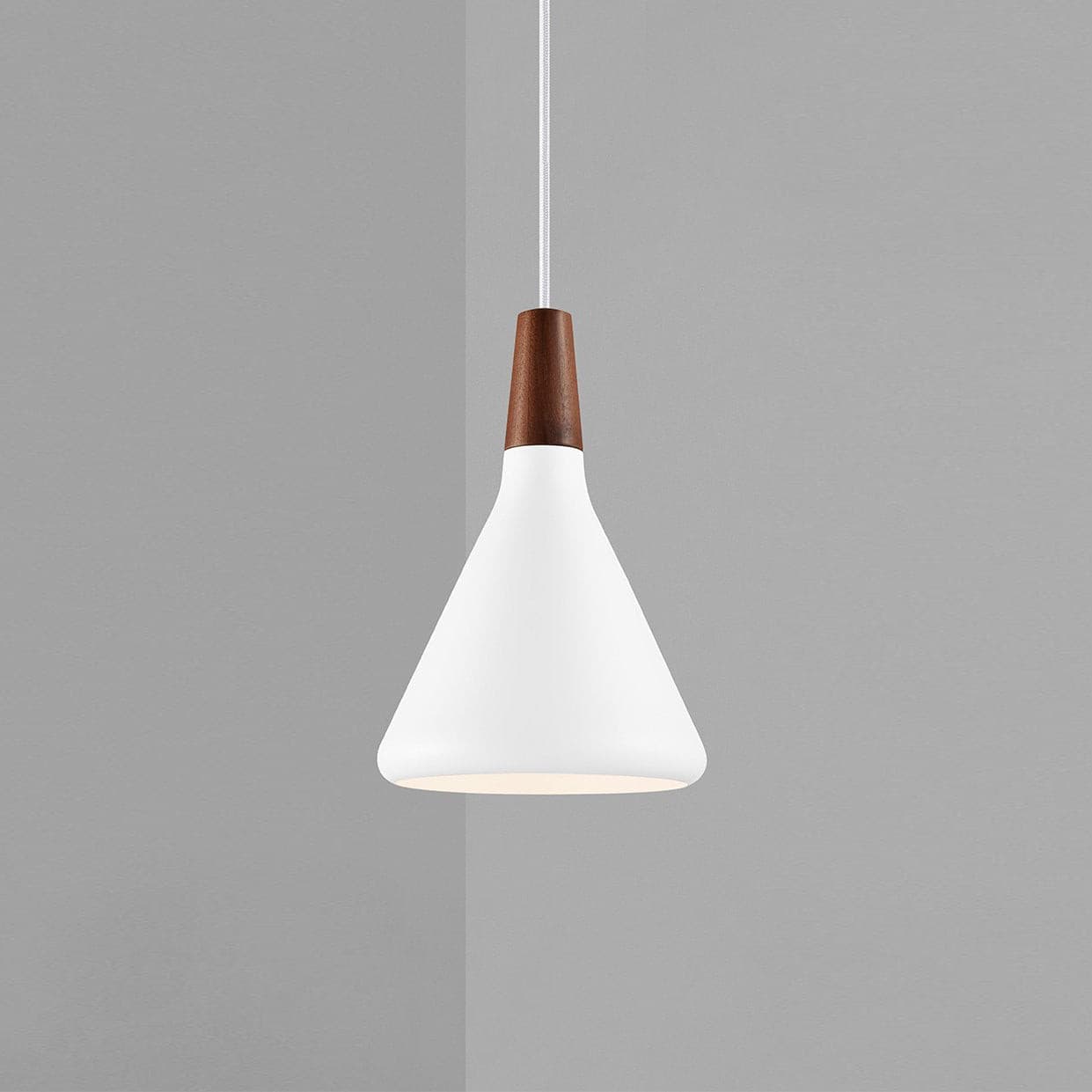 Nori Pendant Lamp Minimalist Shape With Wooden - Letslighting