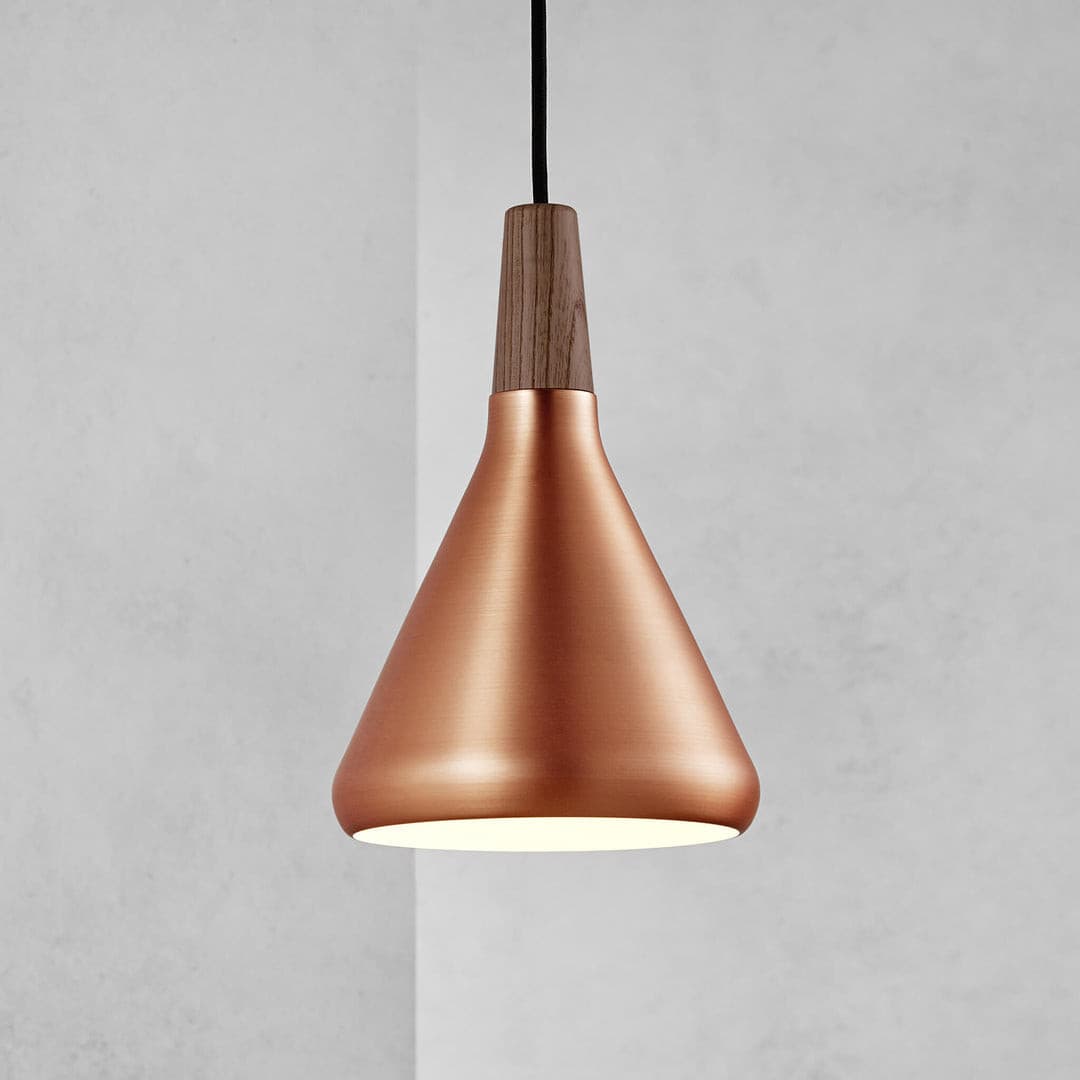 Nori Pendant Lamp Minimalist Shape With Wooden - Letslighting
