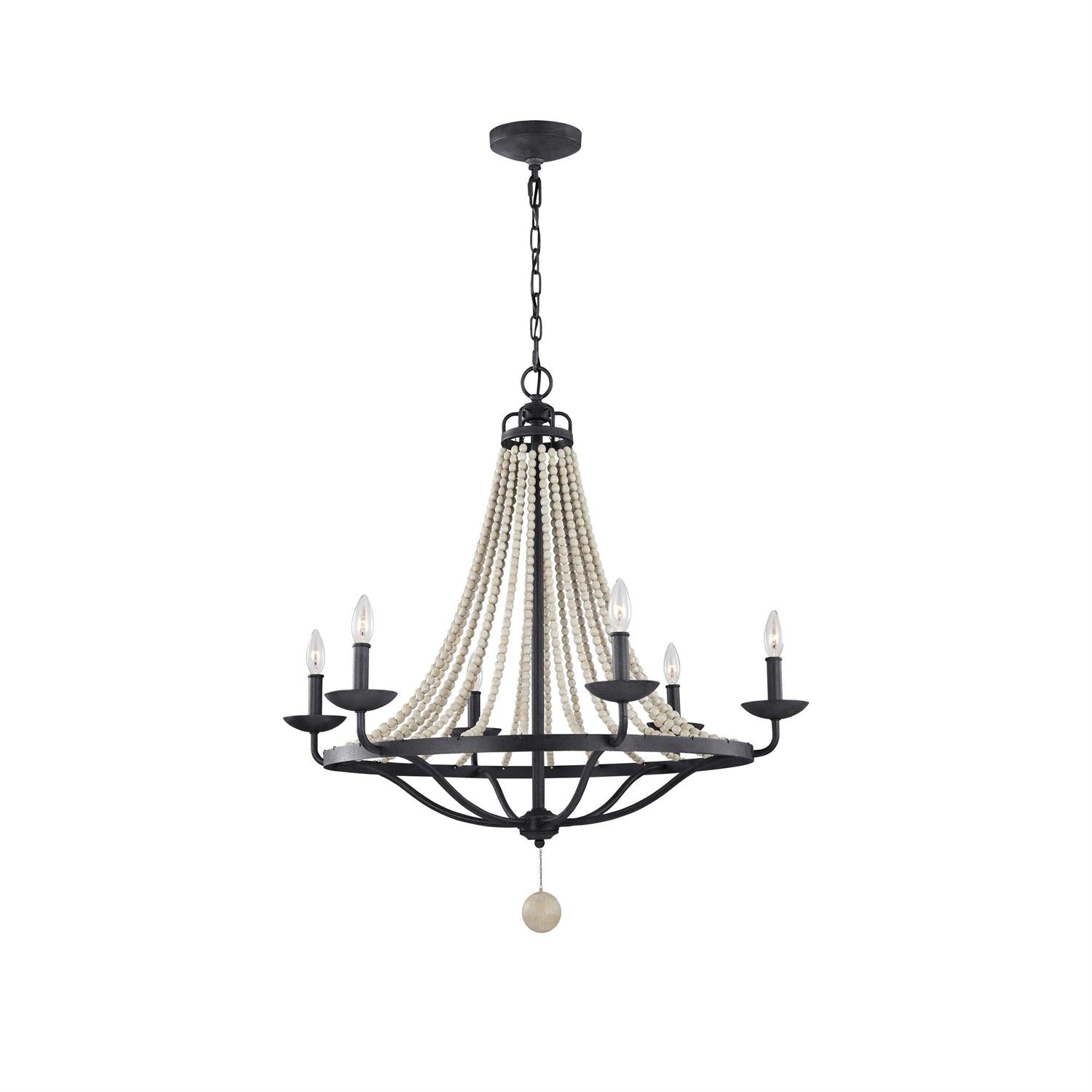 Alloren Vintage Industrial Empire Chandelier - Letslighting