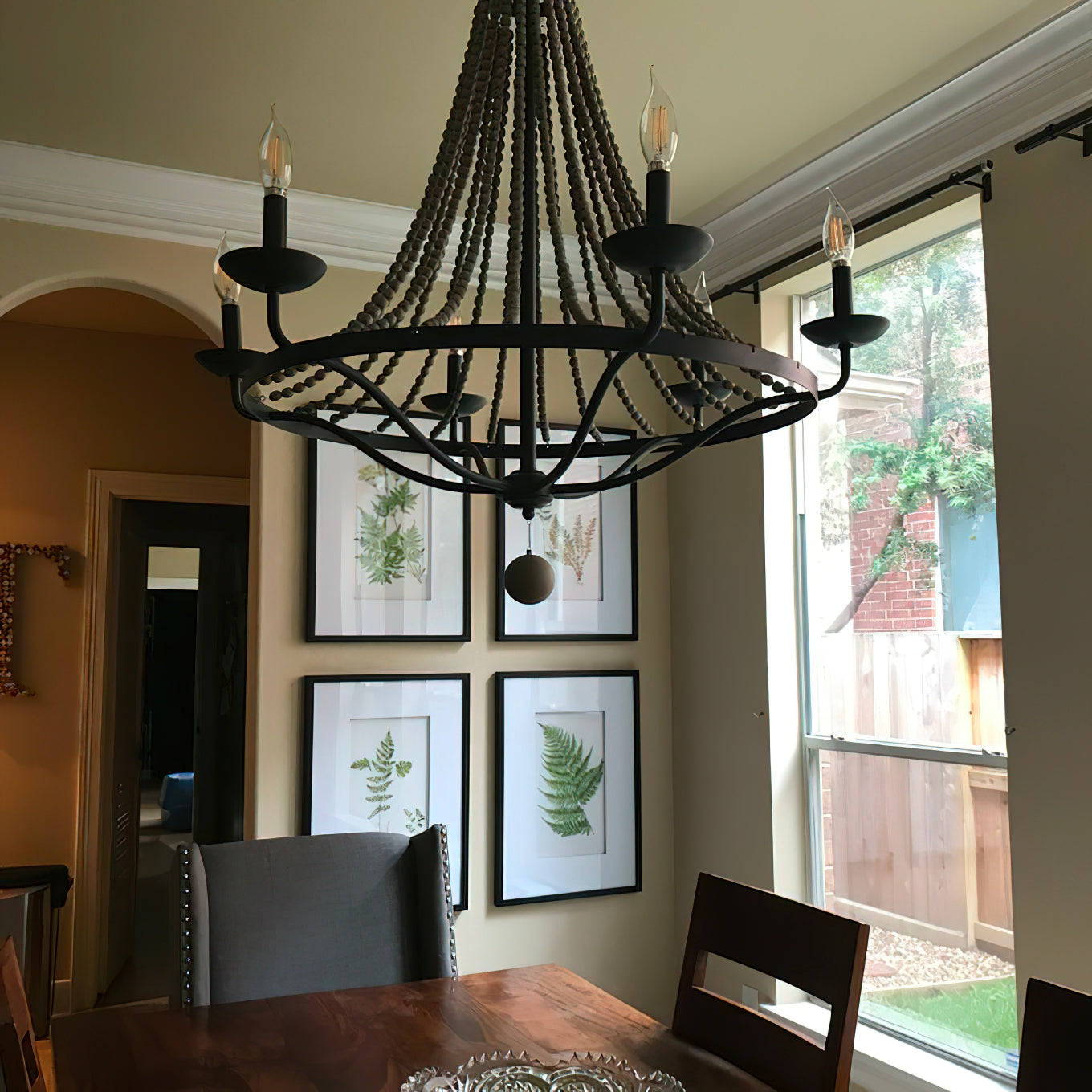 Alloren Vintage Industrial Empire Chandelier - Letslighting