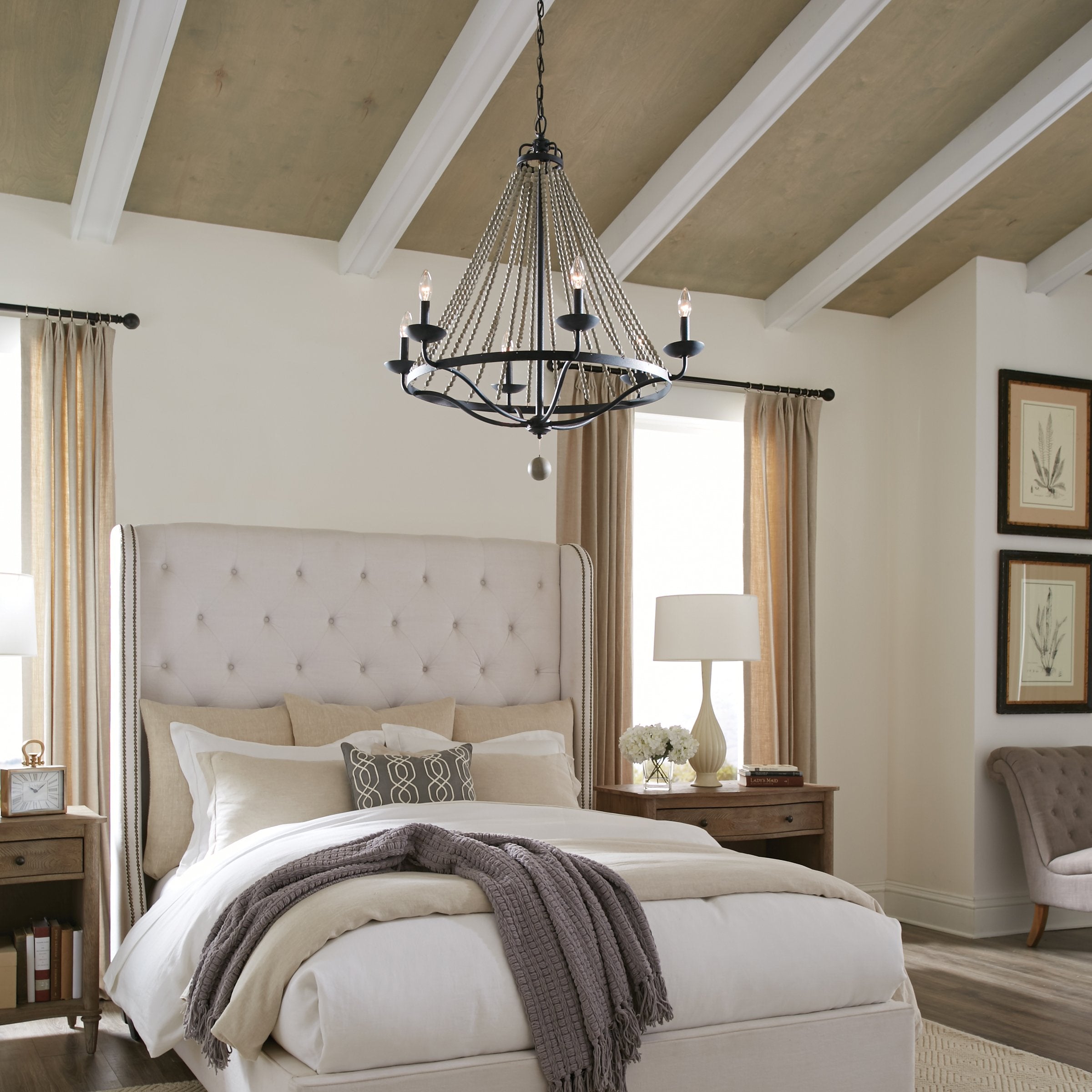 Alloren Vintage Industrial Empire Chandelier - Letslighting