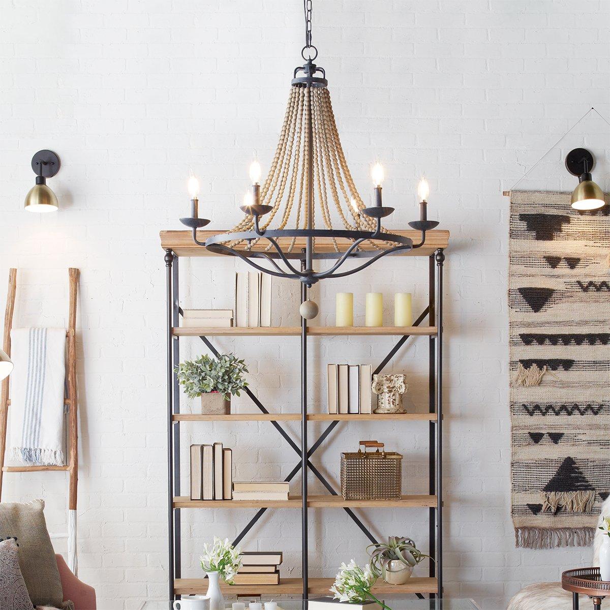 Alloren Vintage Industrial Empire Chandelier - Letslighting