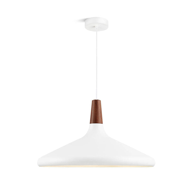 Nori Pendant Lamp Minimalist Shape With Wooden - Letslighting
