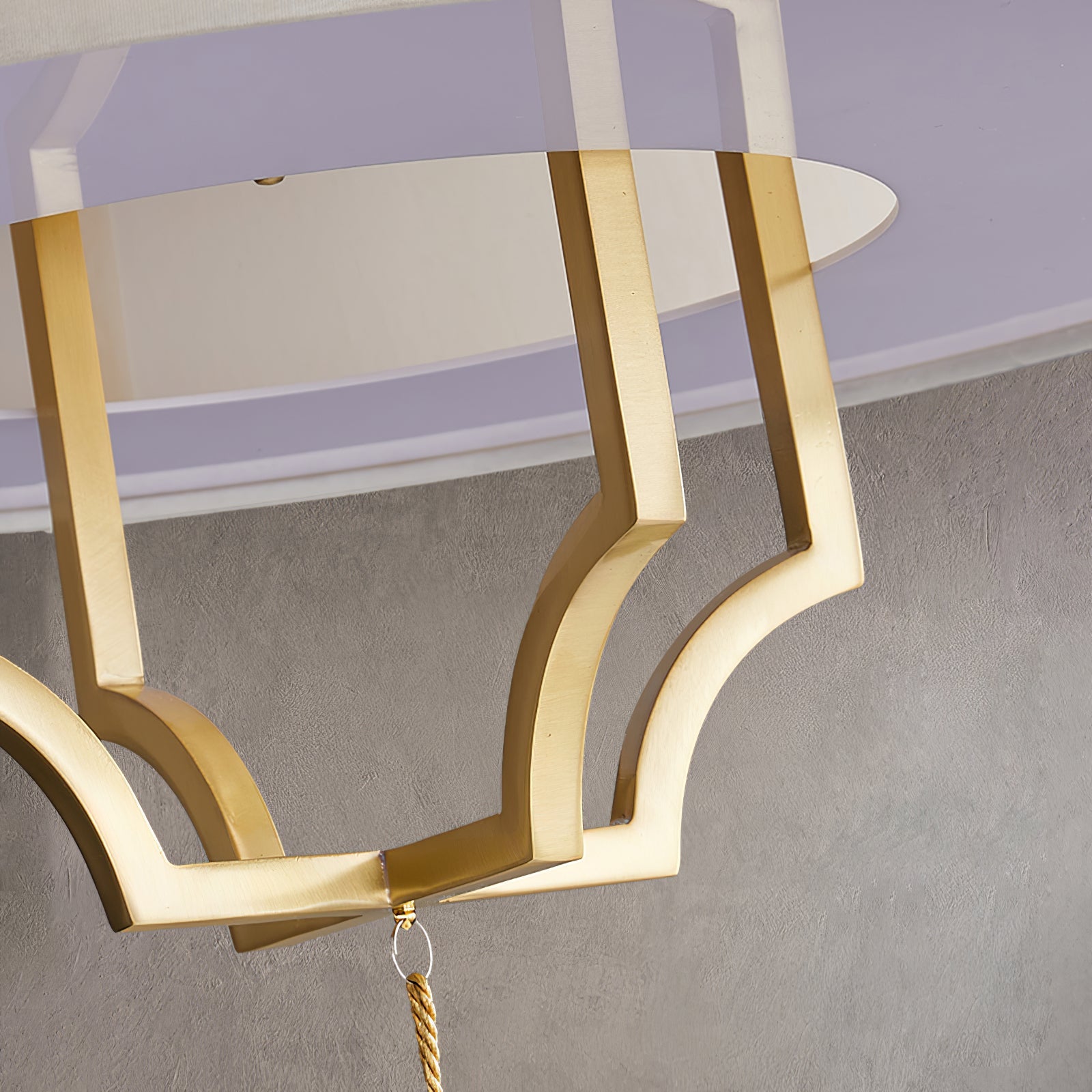 Norwell Chandelier All-Copper Frame With Oriental Modern - Letslighting