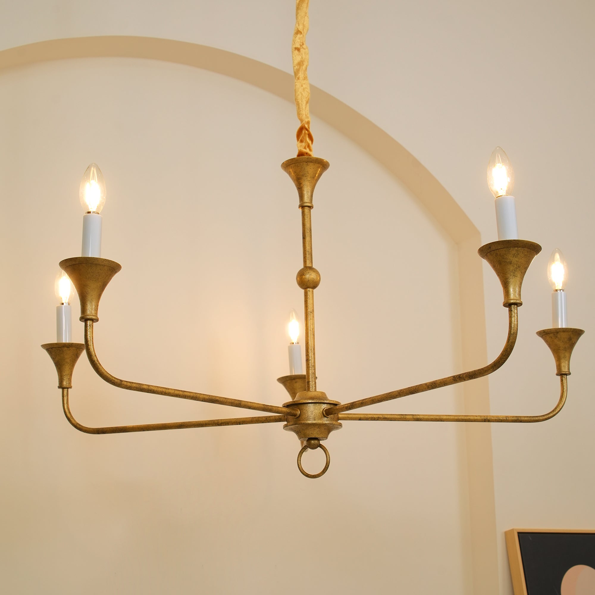 Lustra Candle Chandelier Elegant - Letslighting