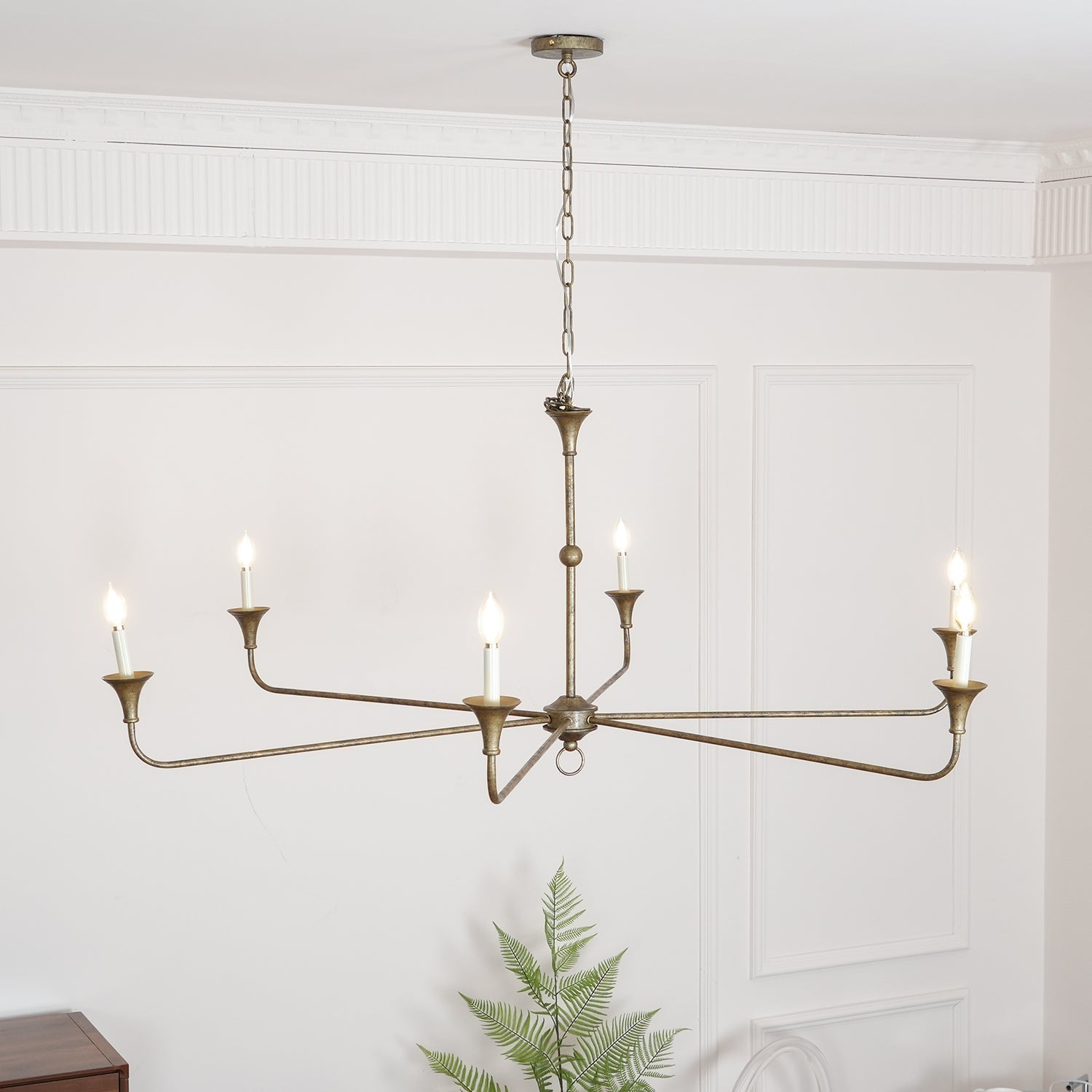 Lustra Candle Chandelier Elegant - Letslighting