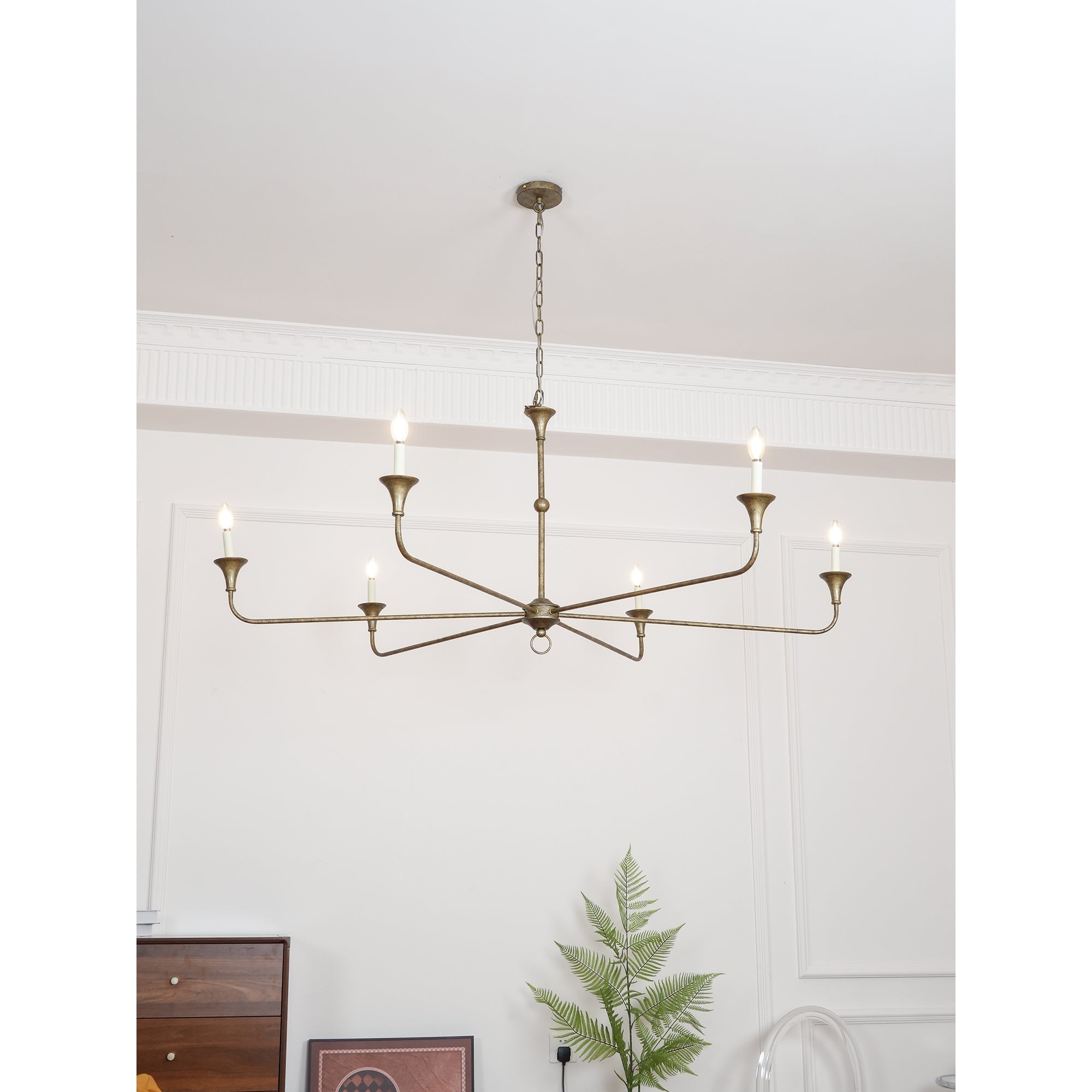 Lustra Candle Chandelier Elegant - Letslighting