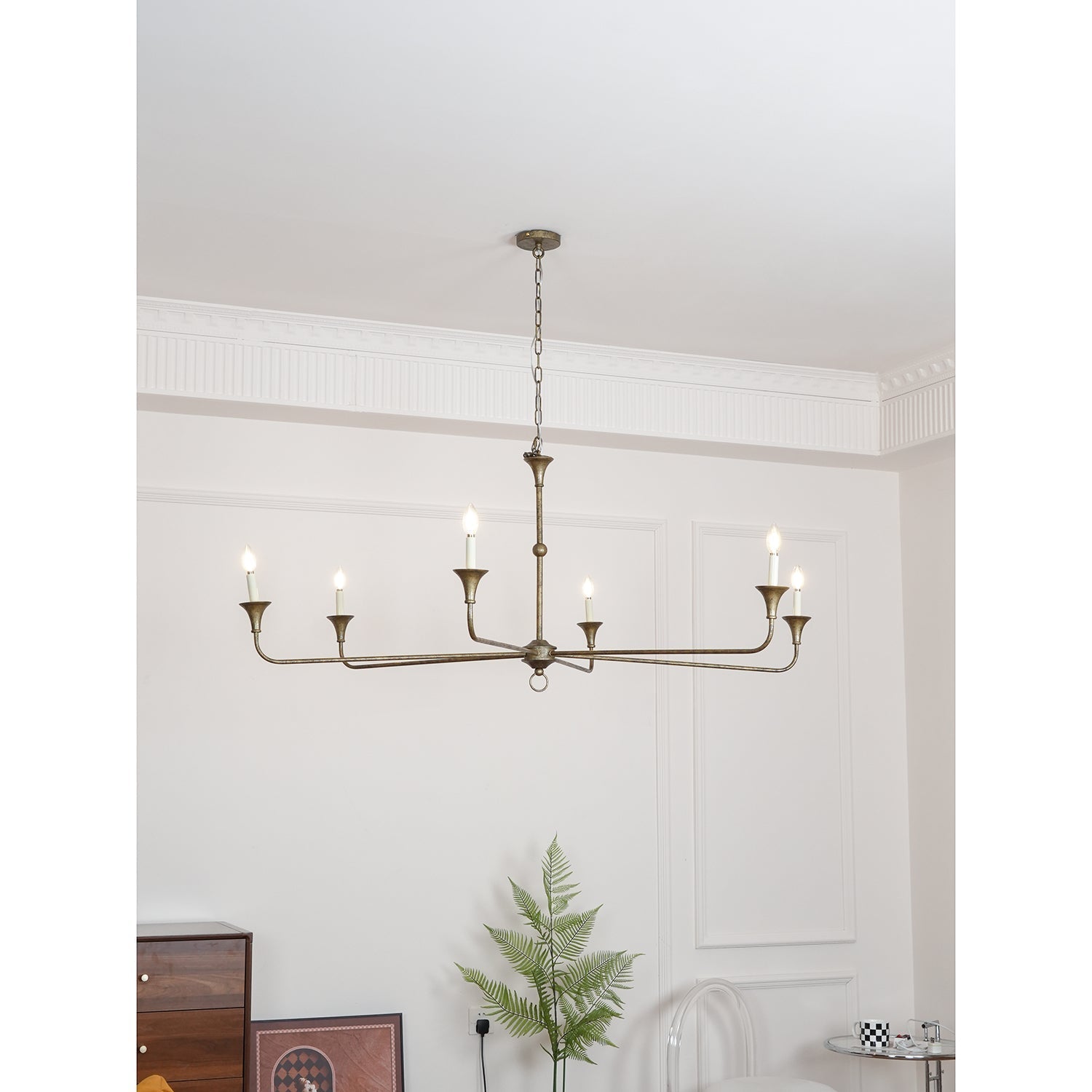 Lustra Candle Chandelier Elegant - Letslighting