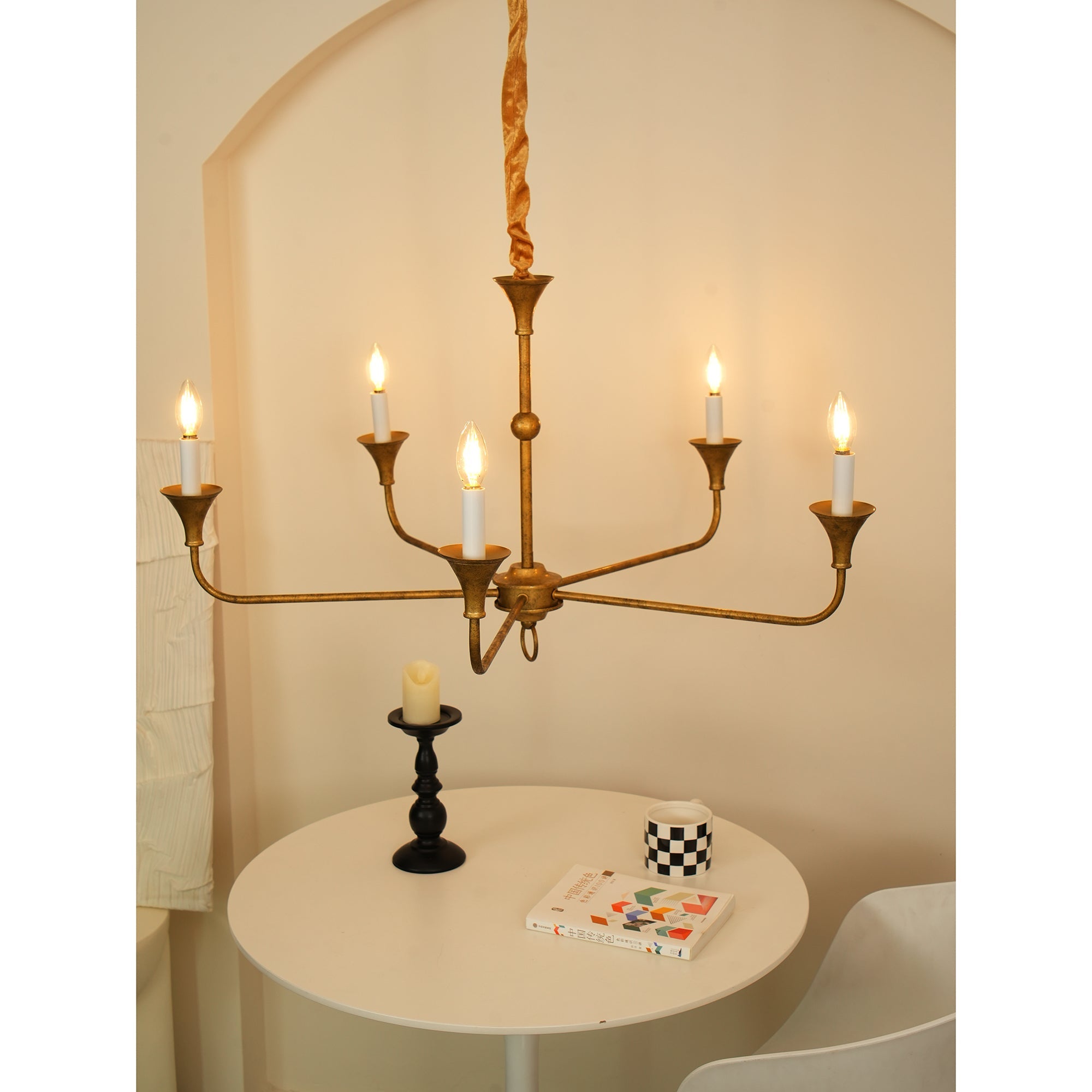 Lustra Candle Chandelier Elegant - Letslighting