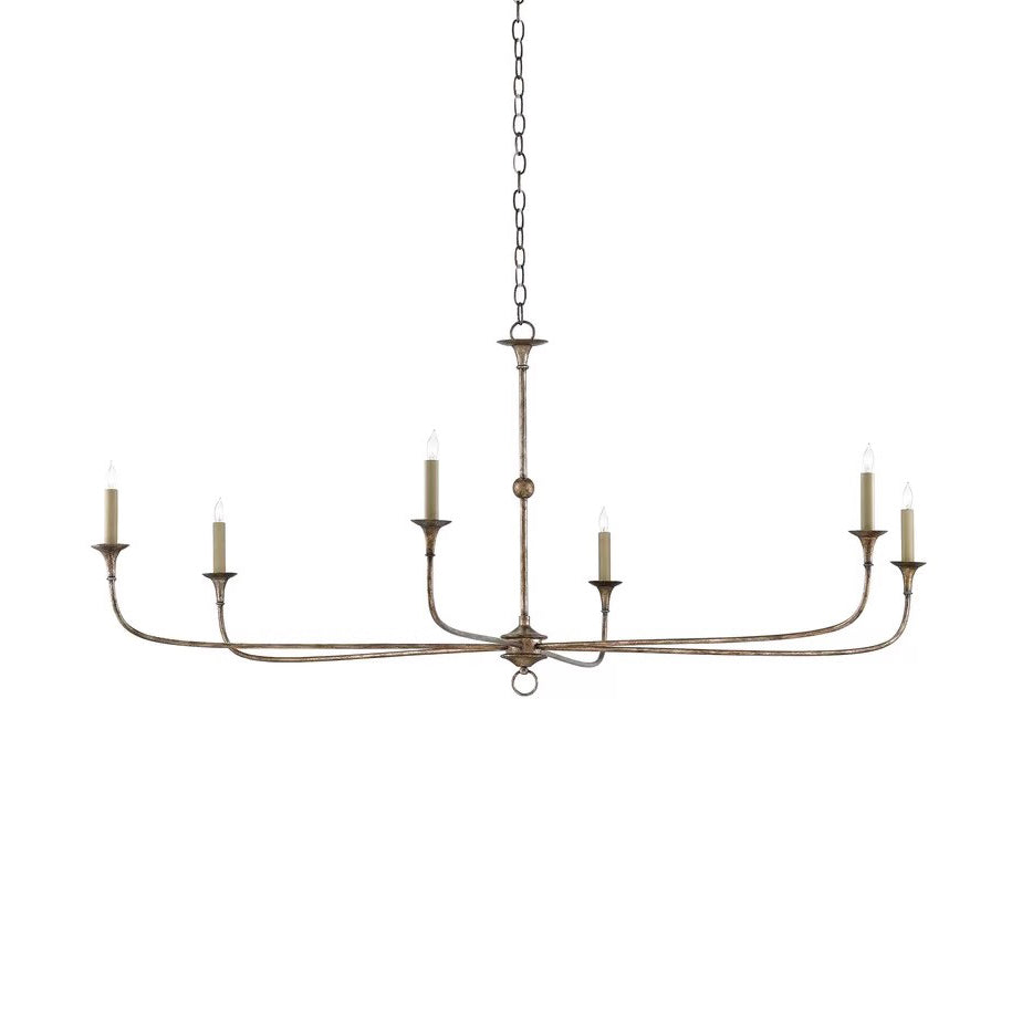 Unity Vintage Mid-century Bronze Chandelier - Letslighting