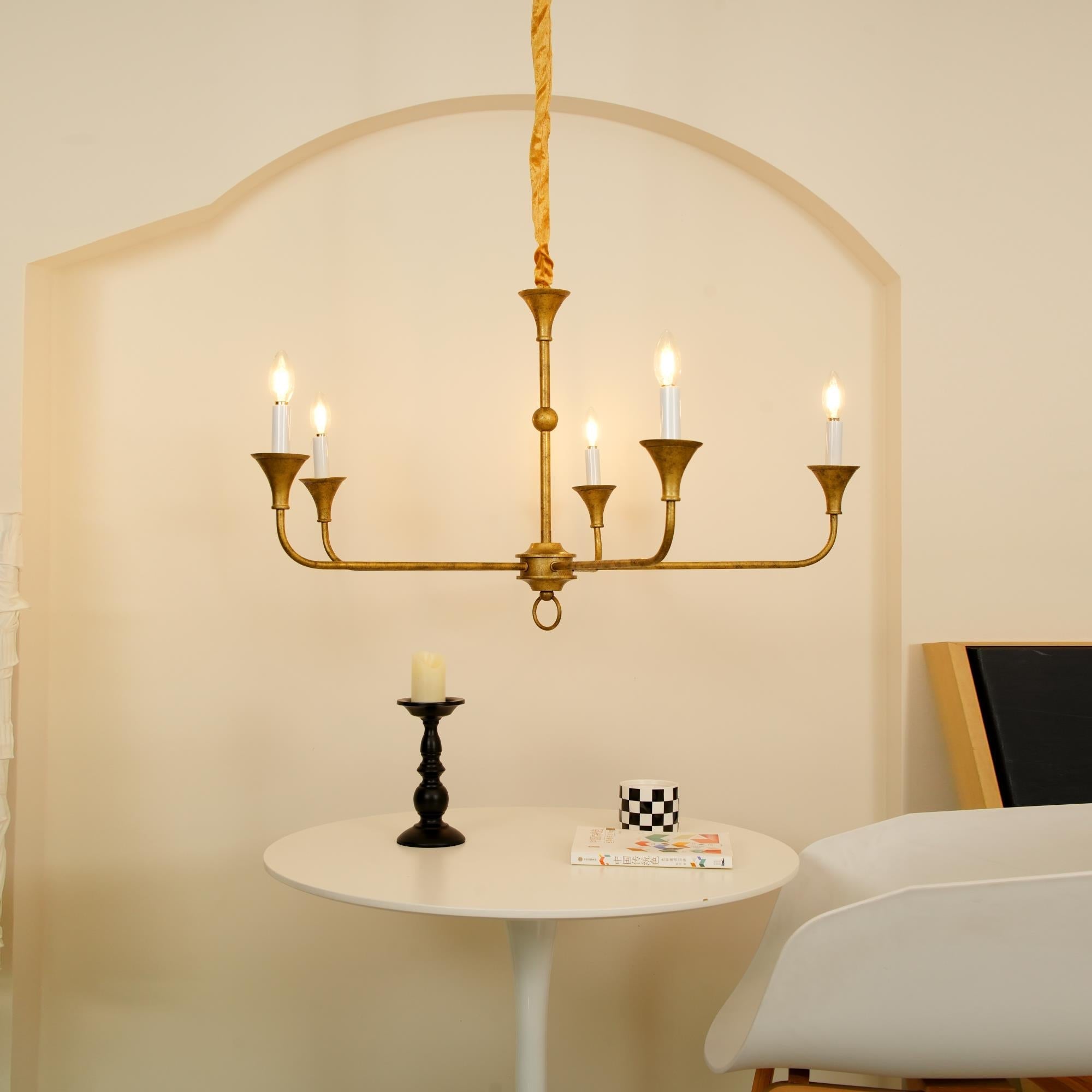 Lustra Candle Chandelier Elegant - Letslighting